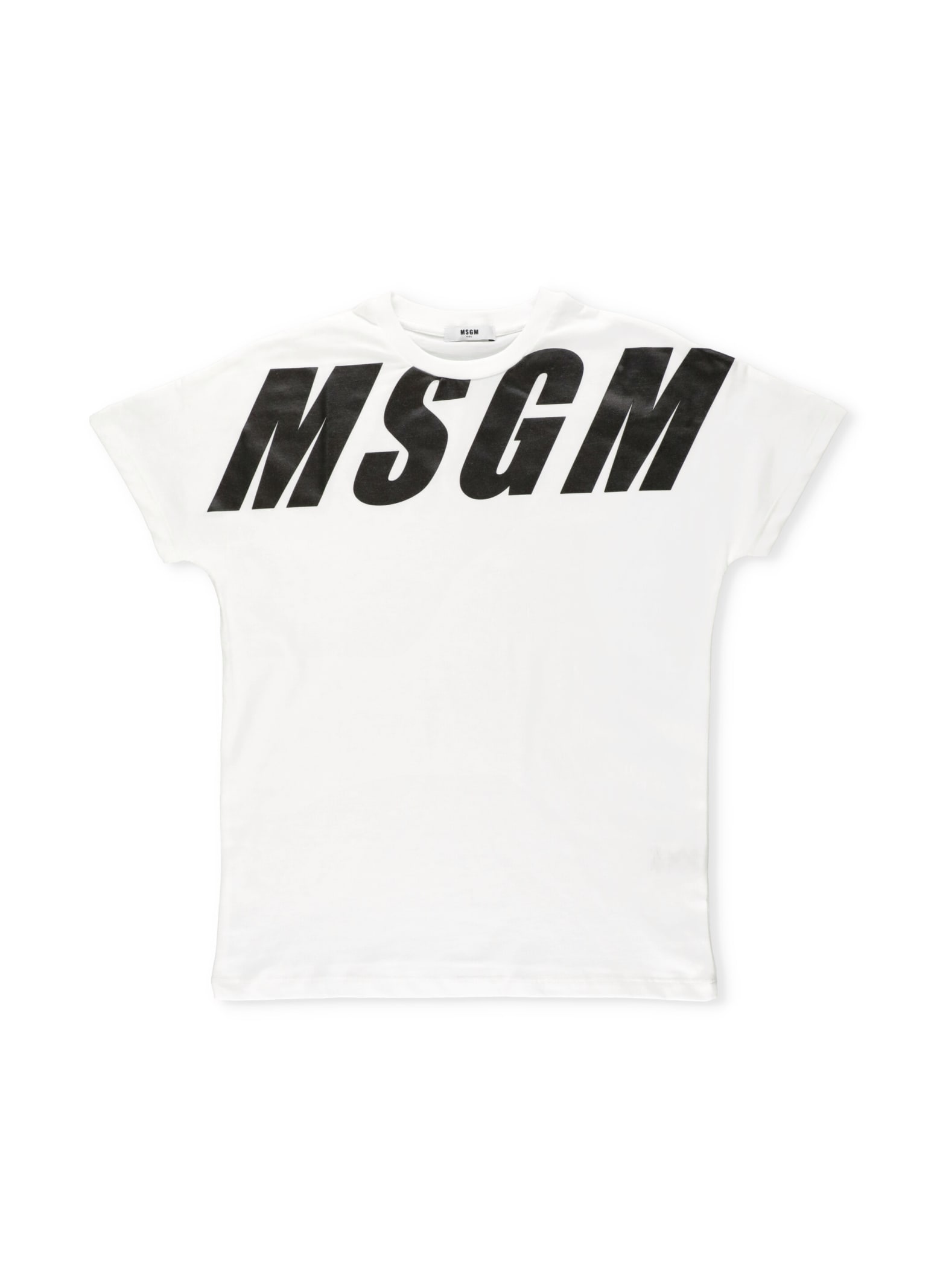 MSGM Oversize T-shirt With Logo