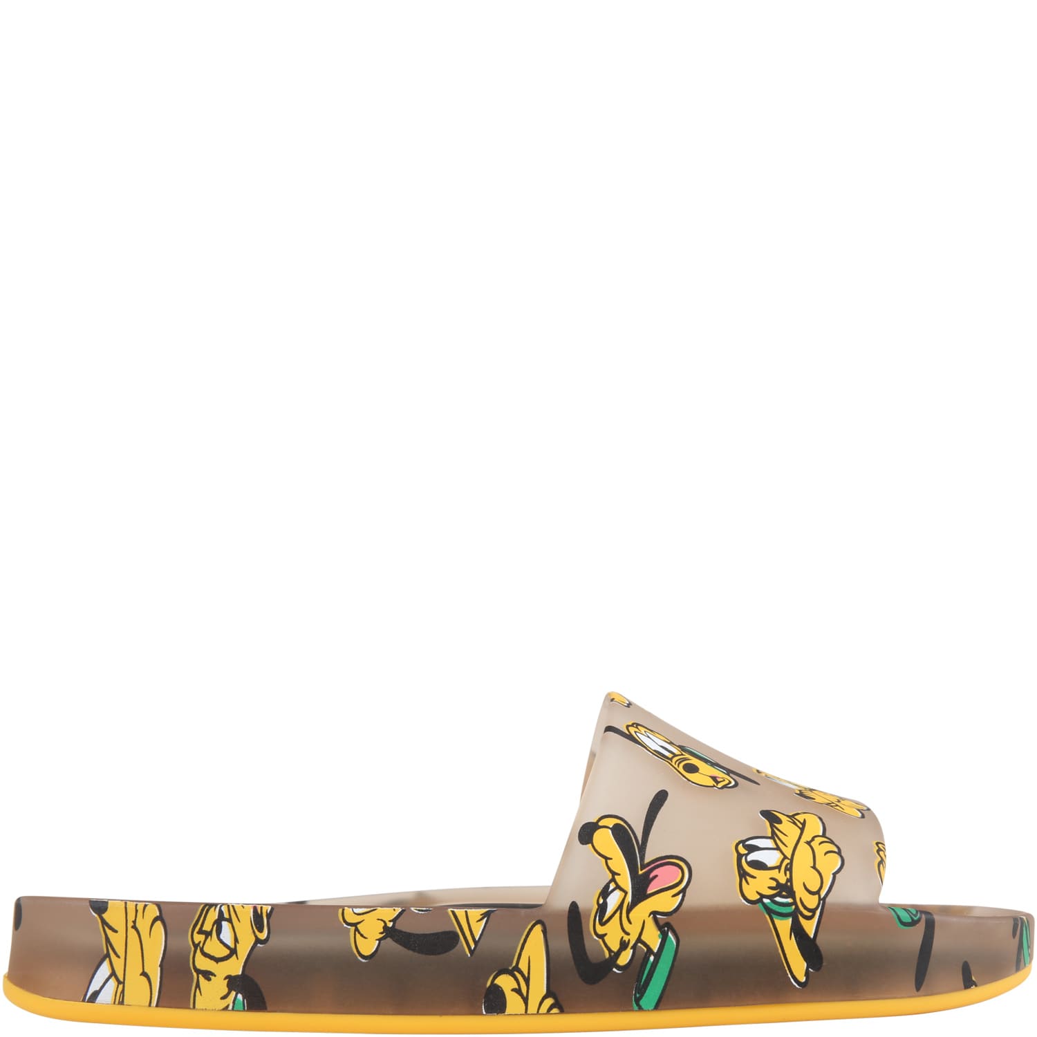 Melissa Beige Sandals For Kids With Pluto