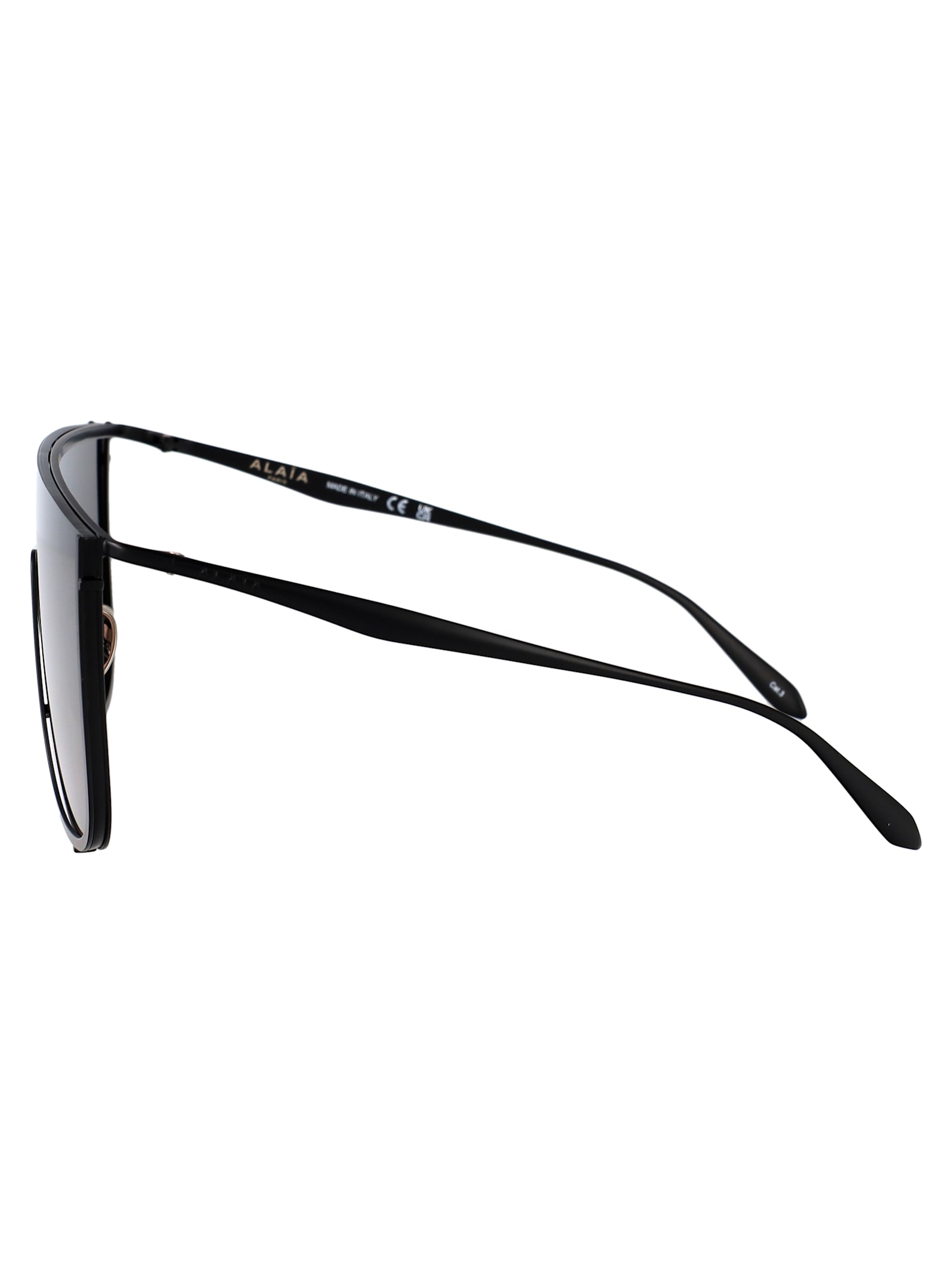 Alaïa Aa0094s Sunglasses In Black-black-grey
