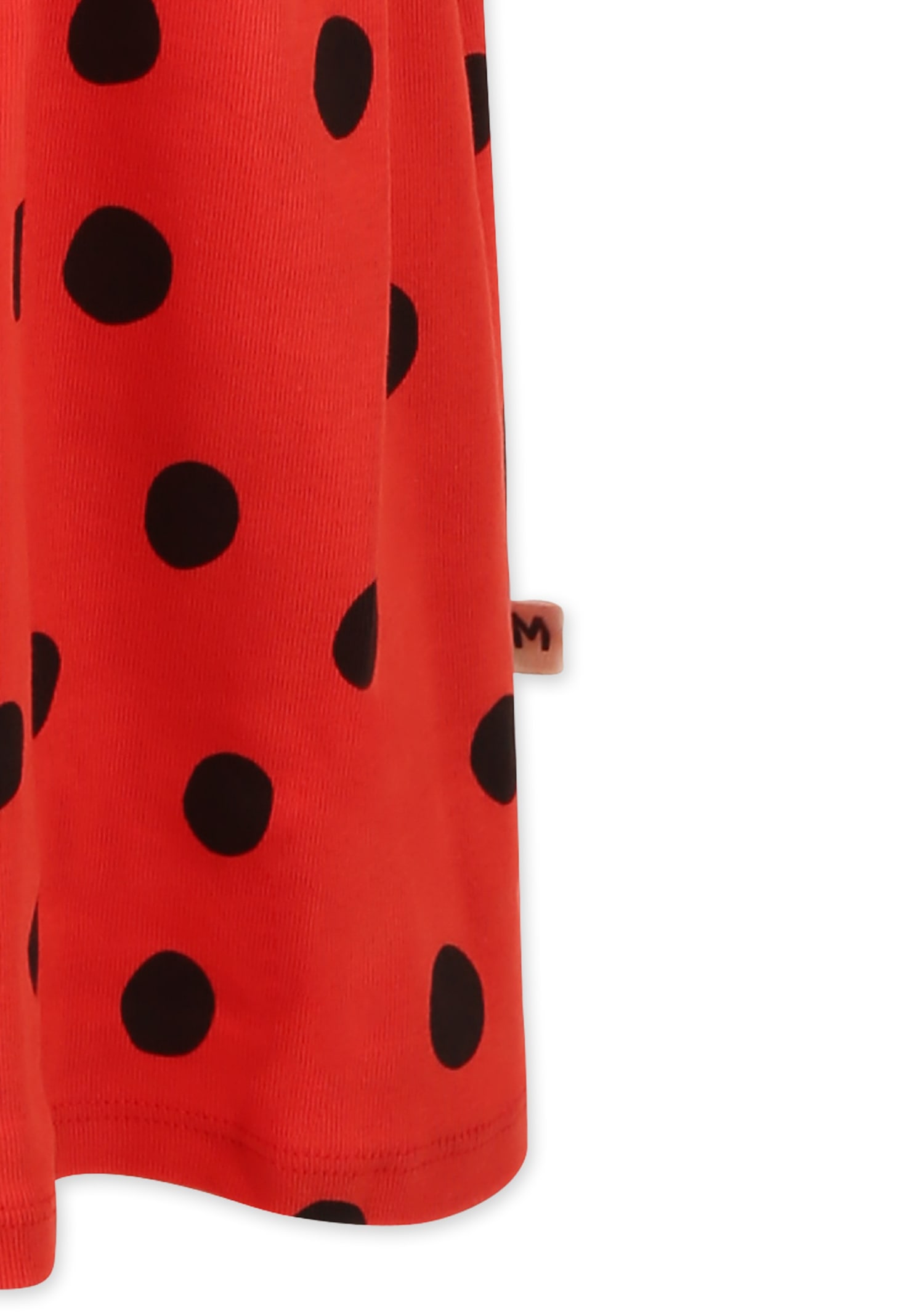 Mini Rodini Polka Dot Dress In Red