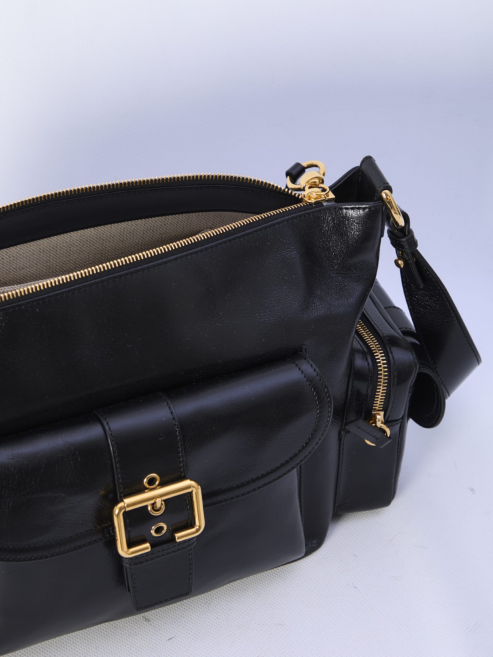 Shop Chloé Camera Bag In Black