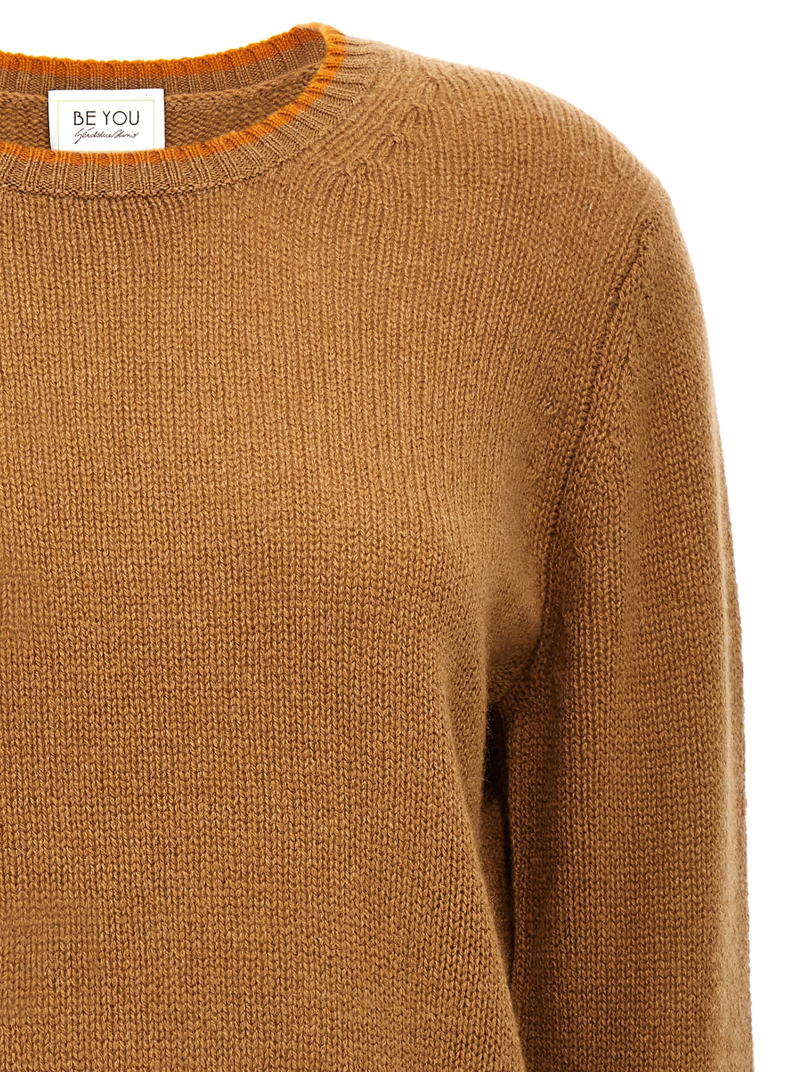 Shop Be You Lady 1 Sweater In Beige