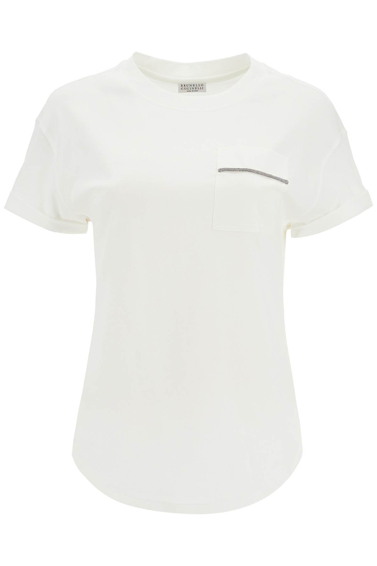 Brunello Cucinelli Women's T-shirt In Bianco (white)