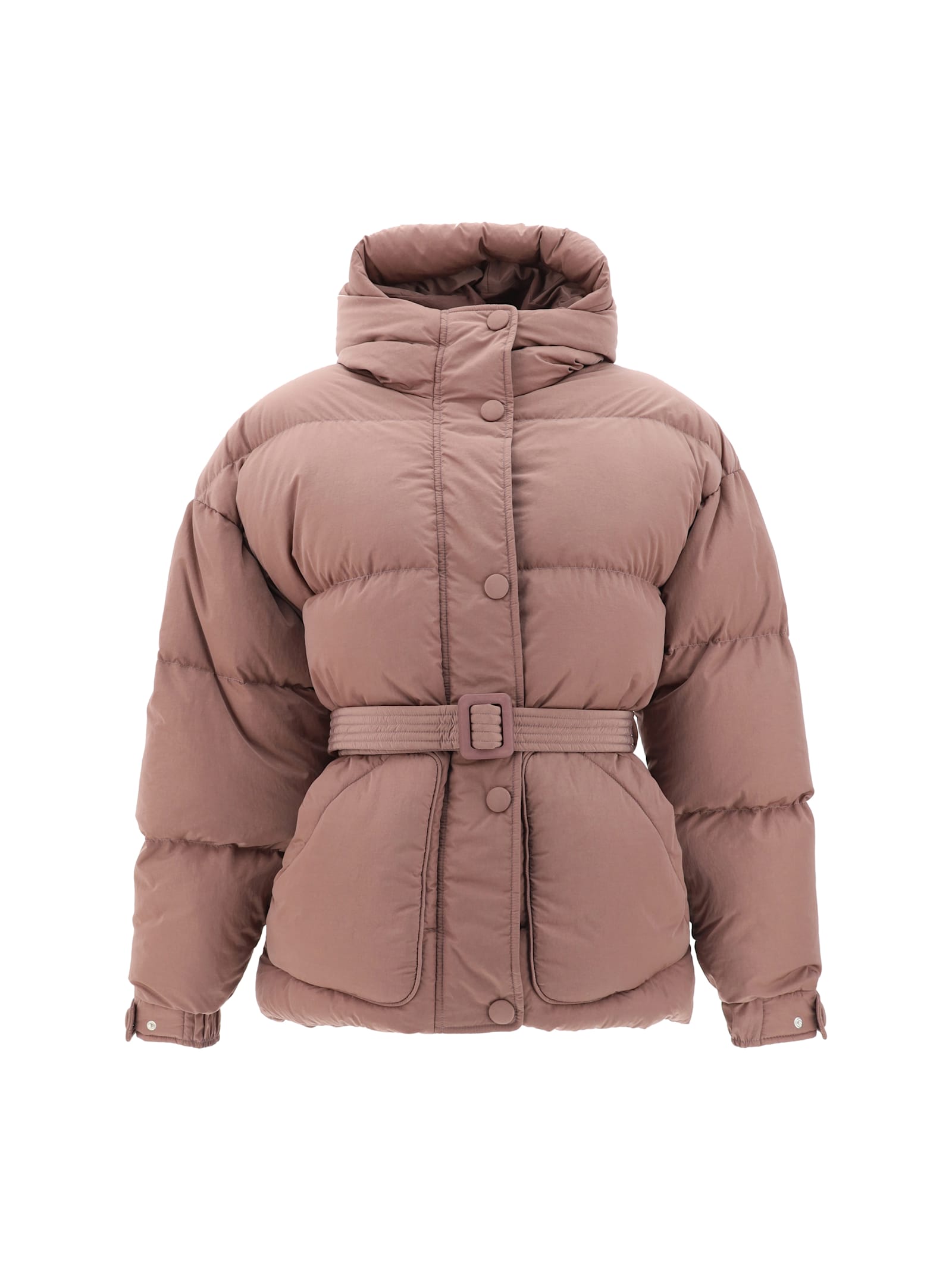 Shop Ienki Ienki Michlin Down Jacket In Ennio Greyish Purple