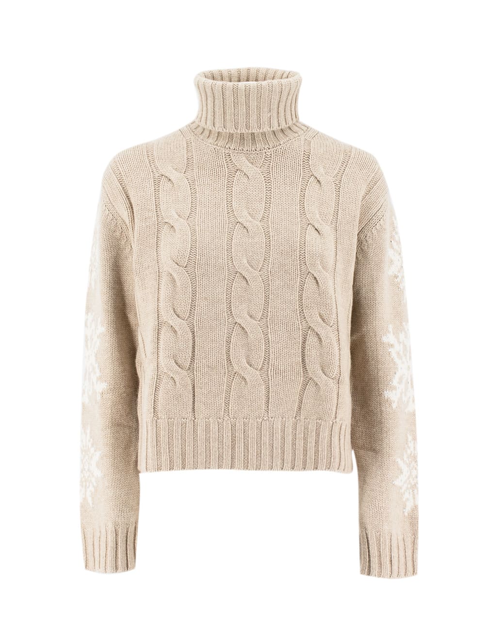 Shop Mc2 Saint Barth Pullover In Nordic Flake 11 Strass