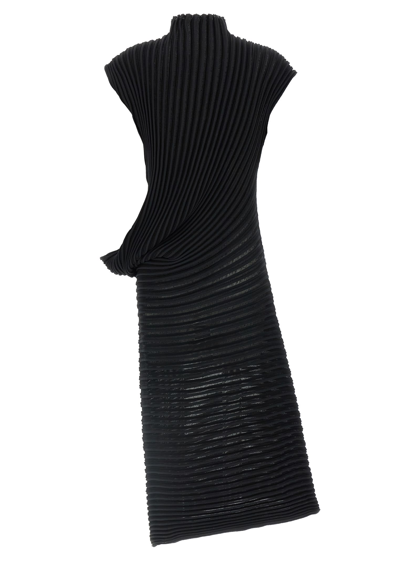 Issey Miyake Black Stream Dress