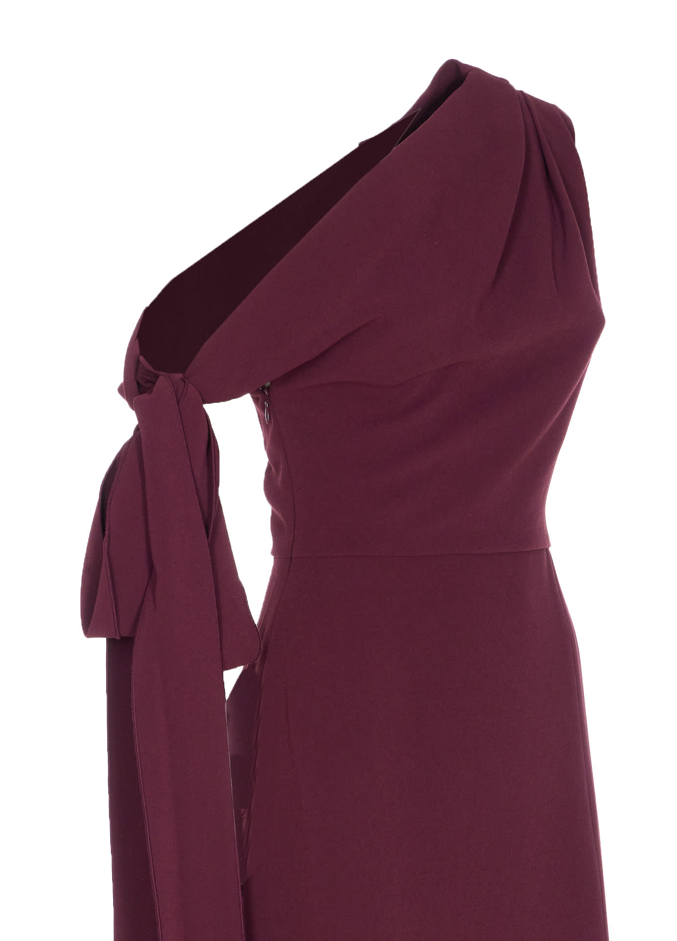 Solace London Irina Maxi Dress In Red