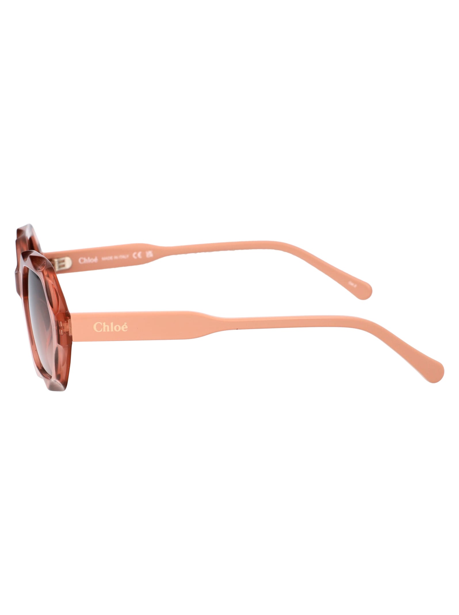 Chloé Ch0227s Sunglasses In 003 Brown Pink Copper