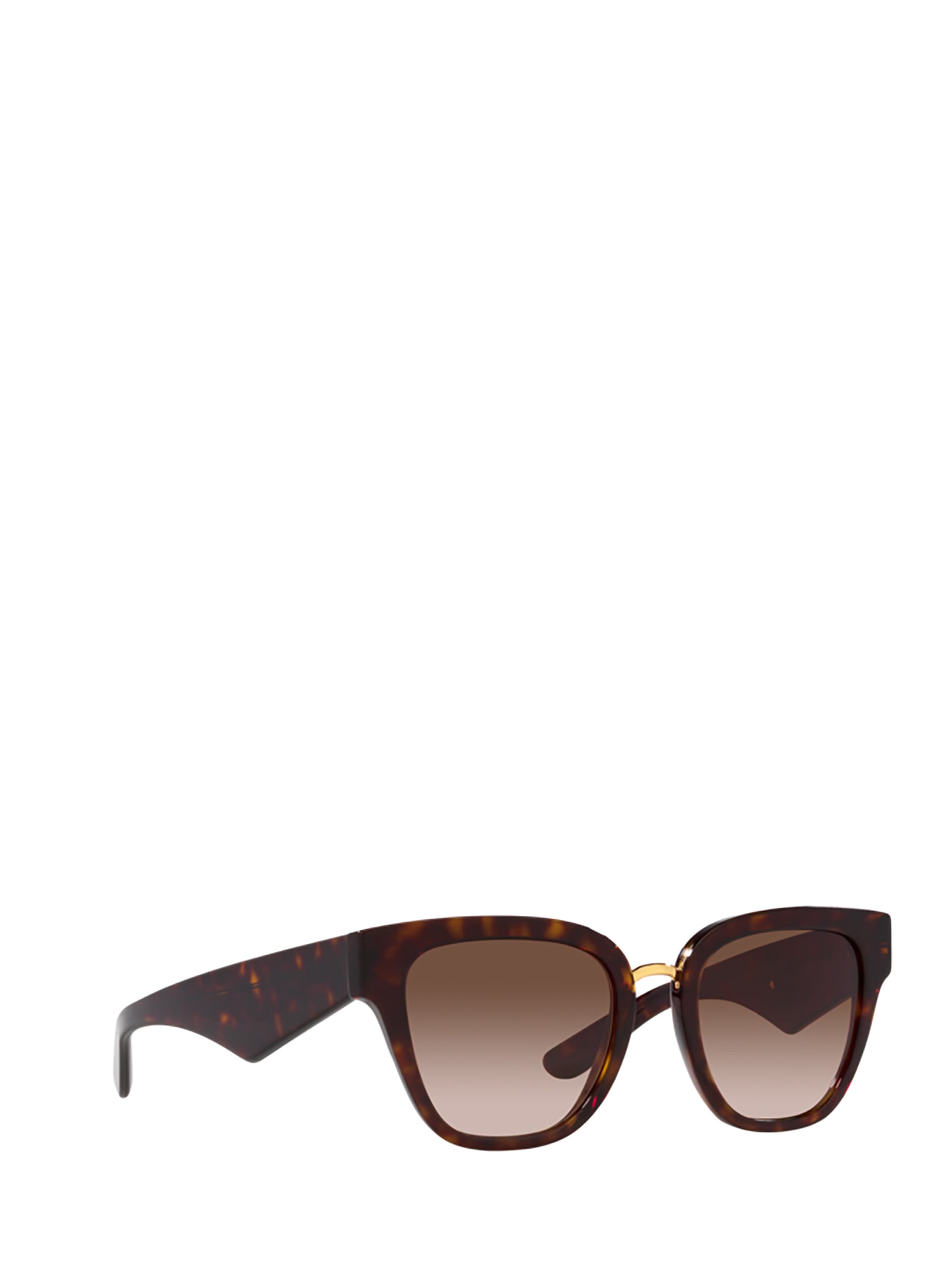 Shop Dolce &amp; Gabbana Eyewear Dg4437 Havana Sunglasses