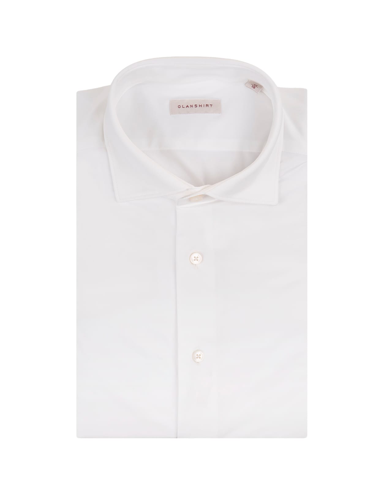 Slim Fit Shirt In White Technical Fabric