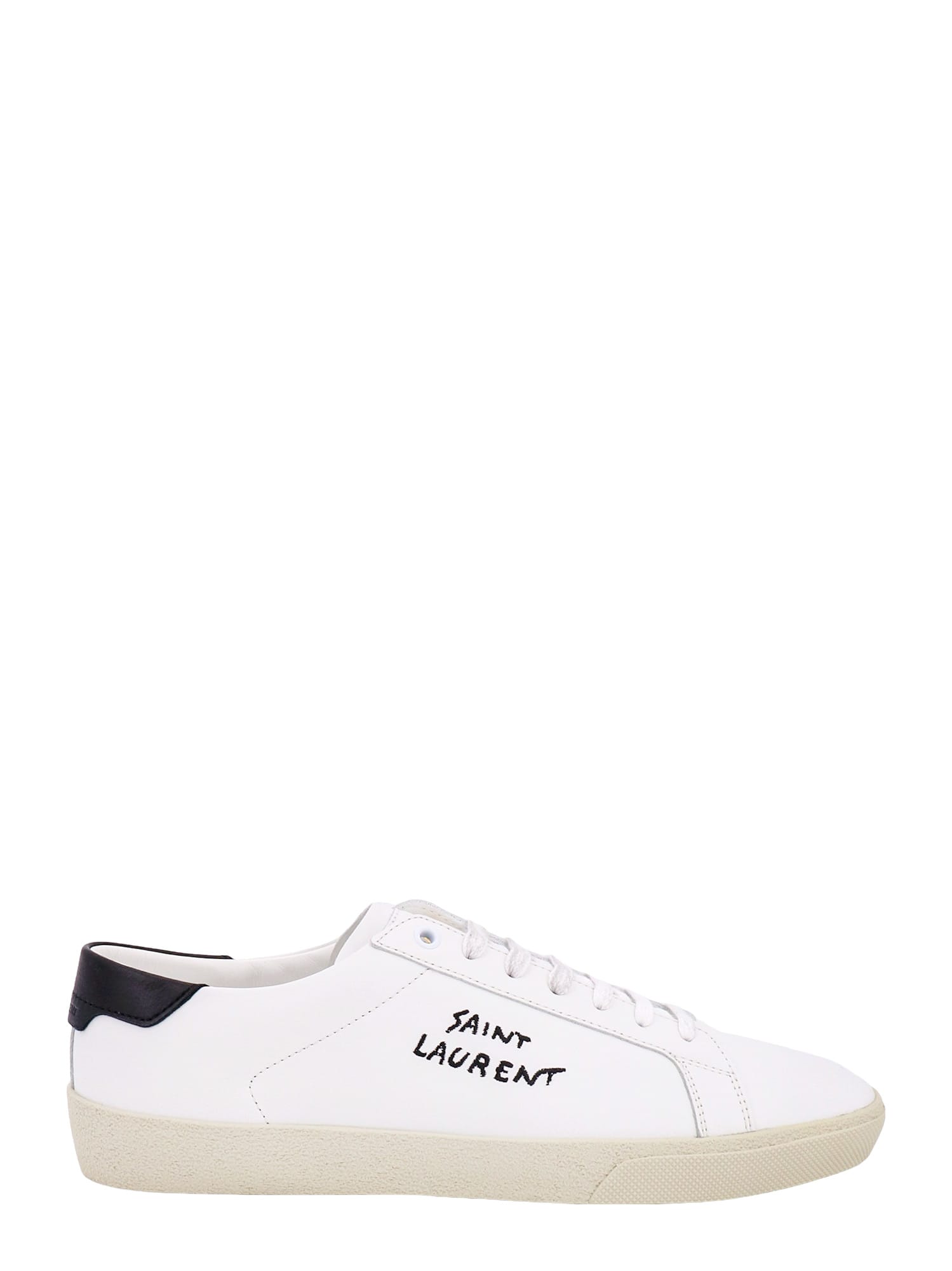 Shop Saint Laurent Sl/06 Sneakers In White