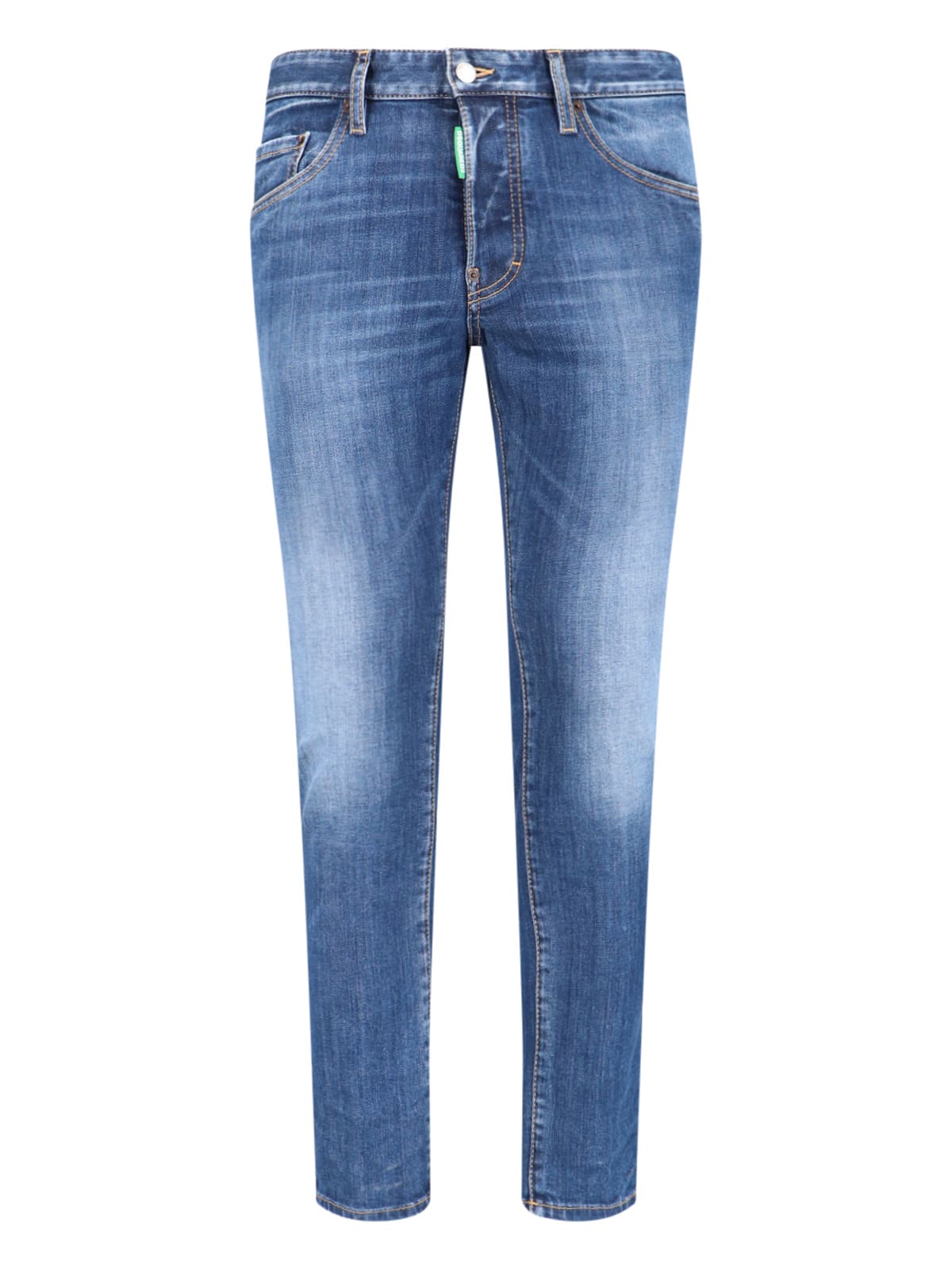 Shop Dsquared2 Chino Jeans In Blue