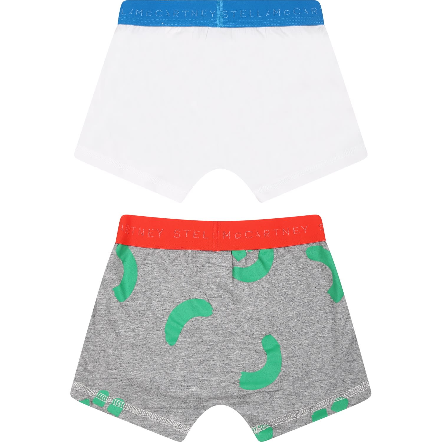 Shop Stella Mccartney Multicolor Boxer Set For Boy With Logo