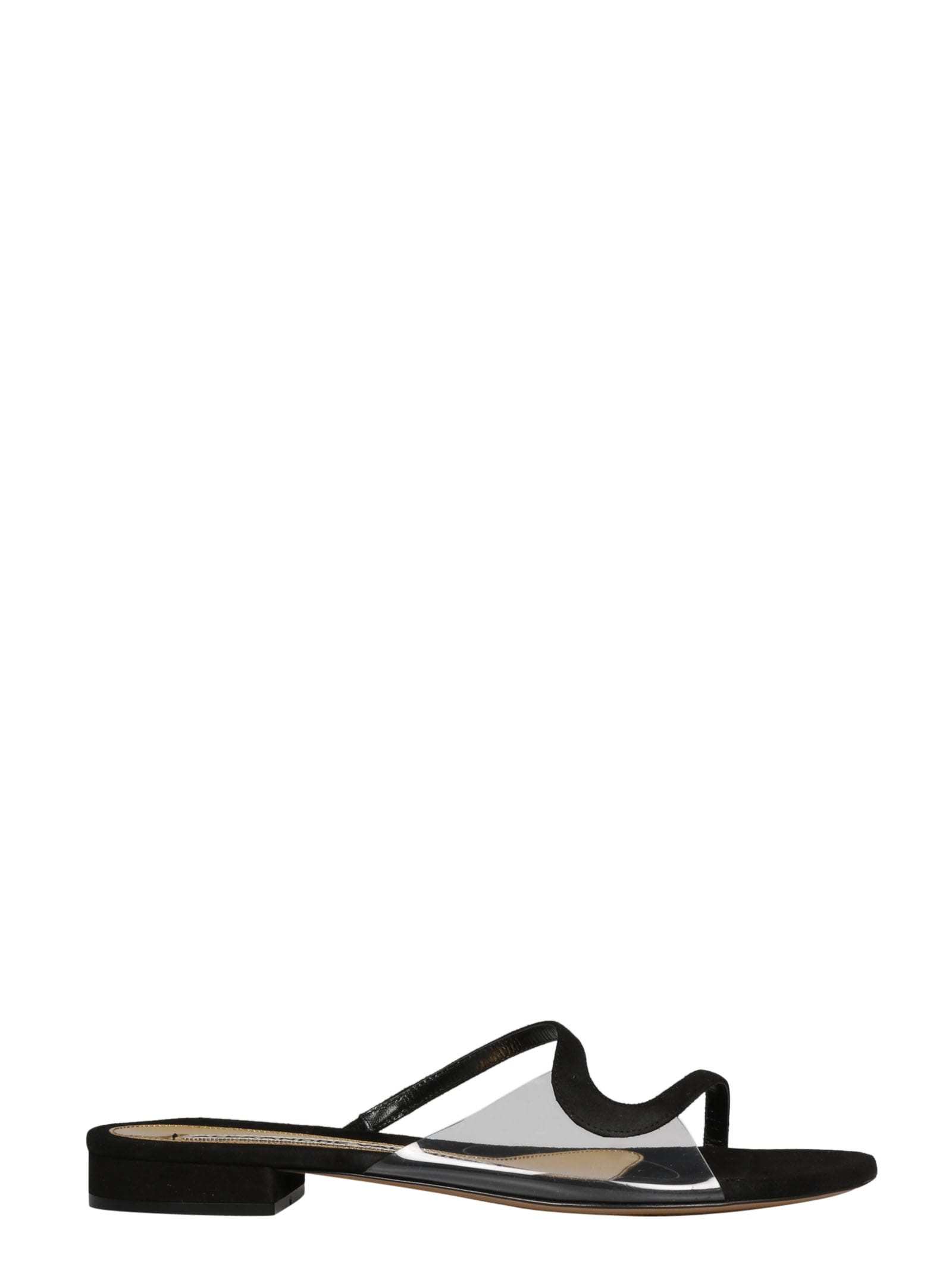 ALEXANDRE VAUTHIER SUEDE FLAT SANDALS,11246558