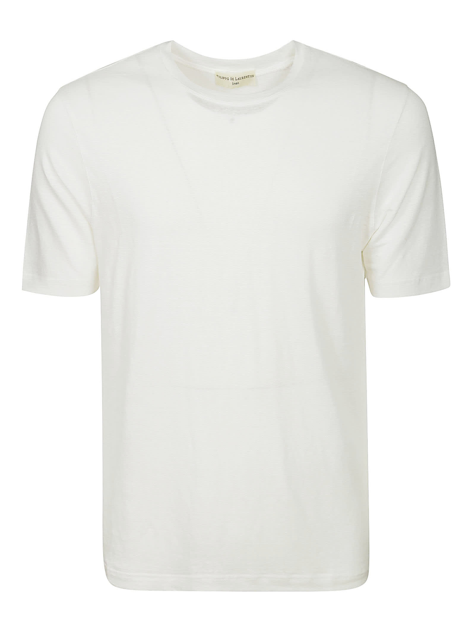 Shop Filippo De Laurentiis Tshirt Ss In White