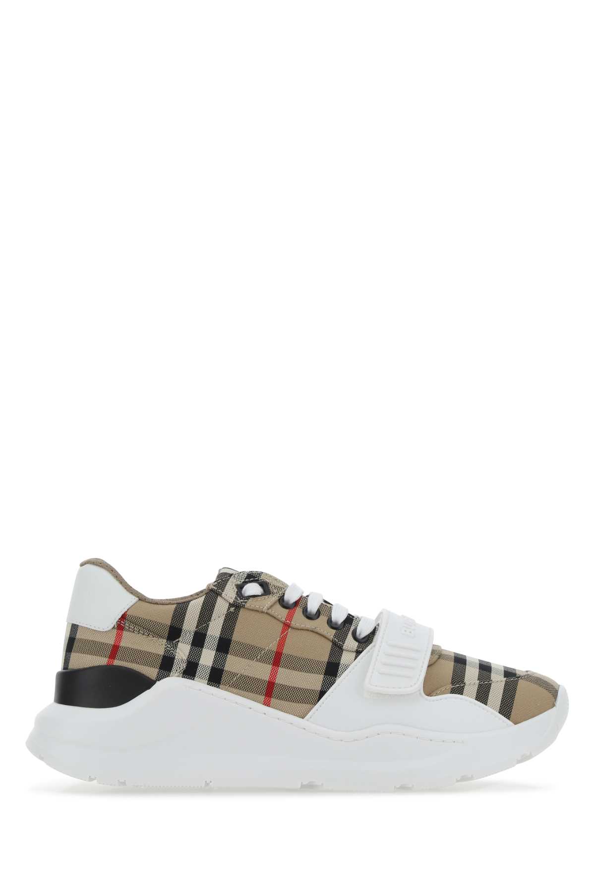 Shop Burberry Multicolor Arthur Sneakers In A7028