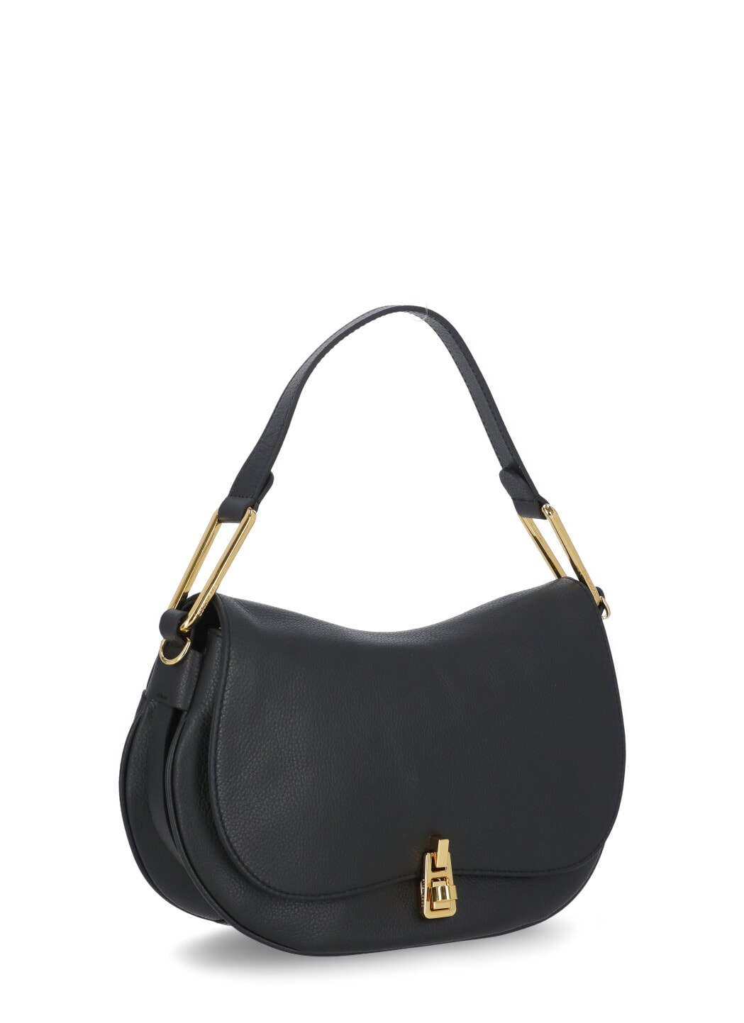 Shop Coccinelle Magie Shoulder Bag In Black