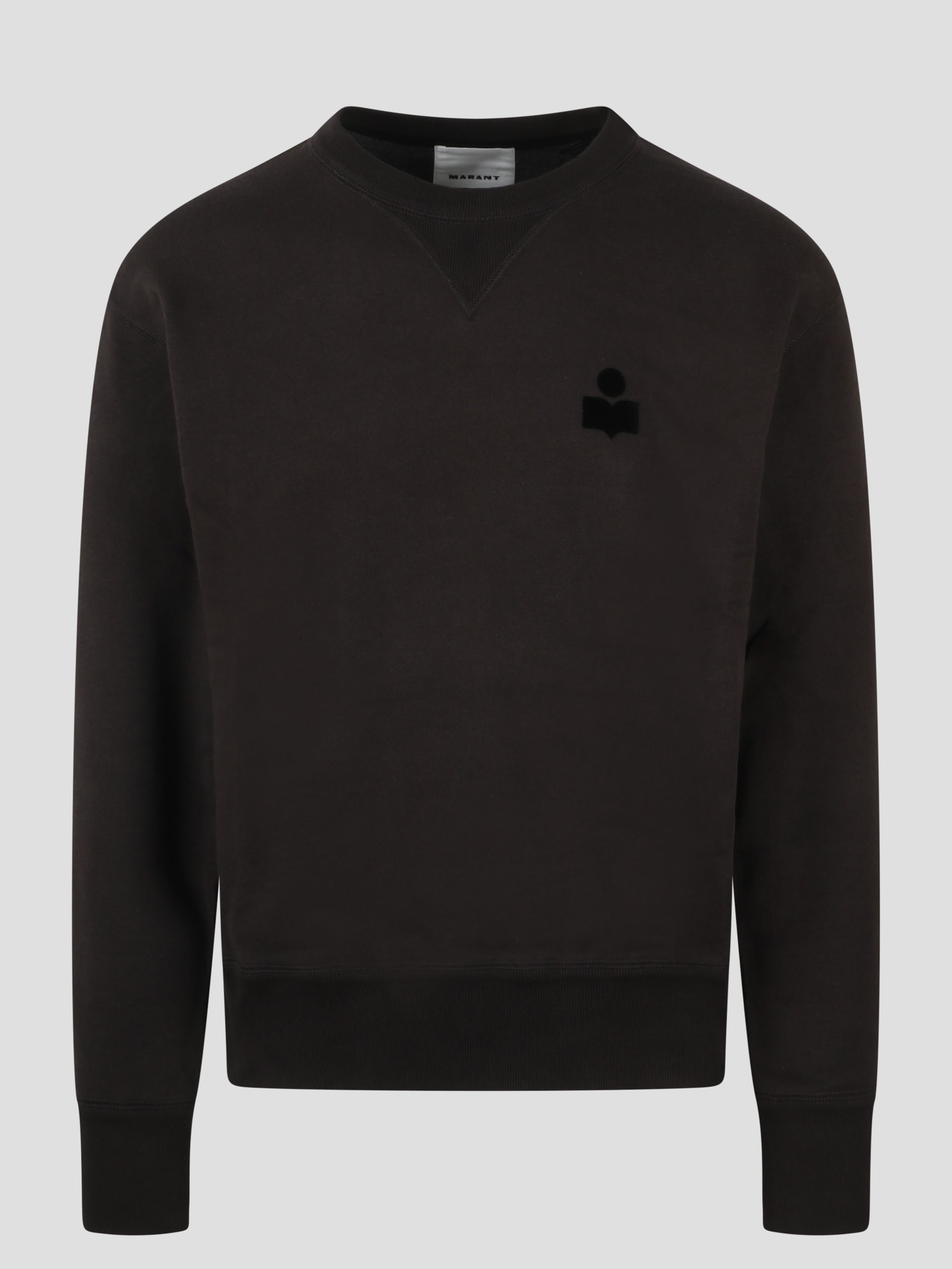 Isabel Marant Mike Crew-neck Sweatshirt In Black