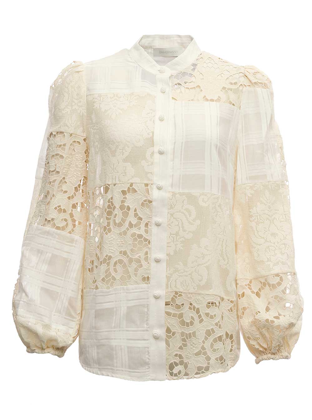 Zimmermann Andie Patch Cotton Blend Shirt
