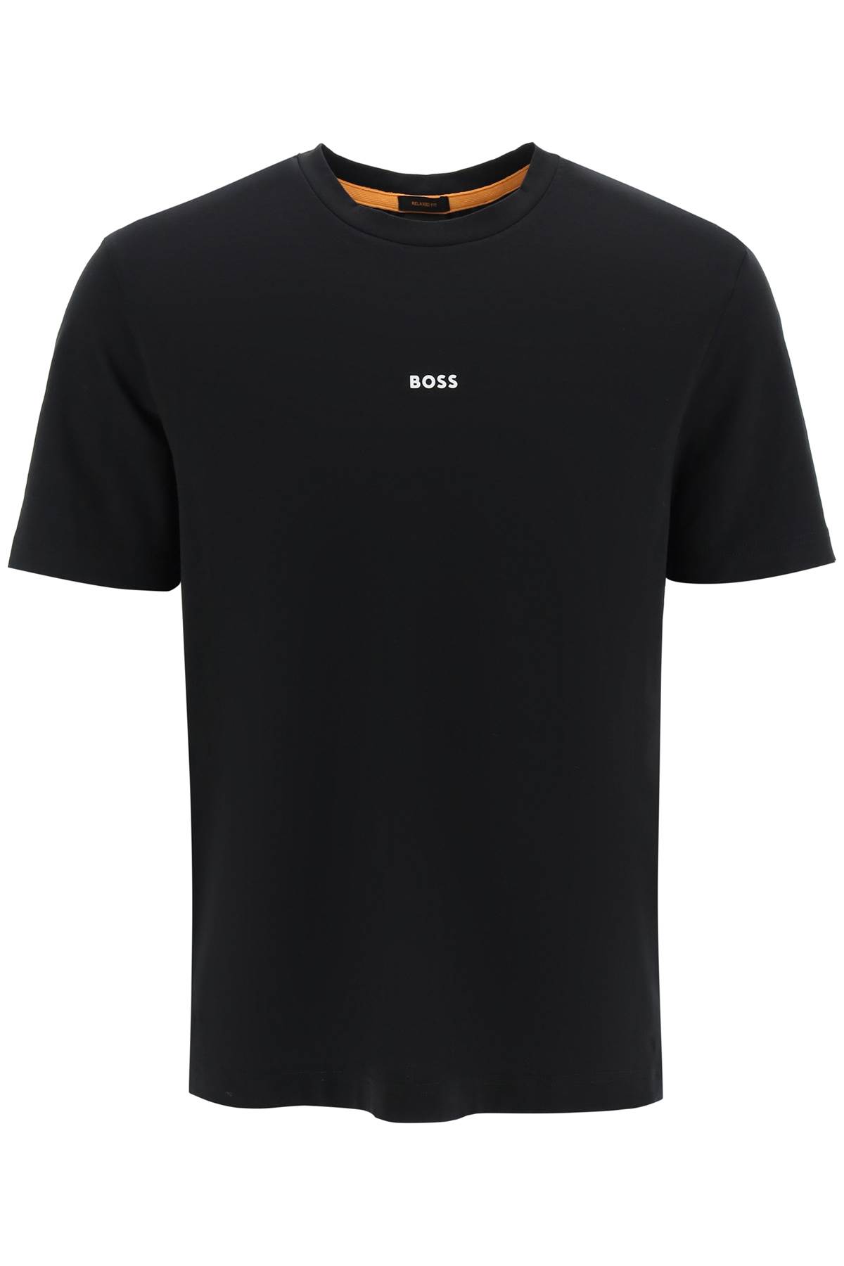 Shop Hugo Boss Tchup Relaxed Fit T-shirt In Black (black)