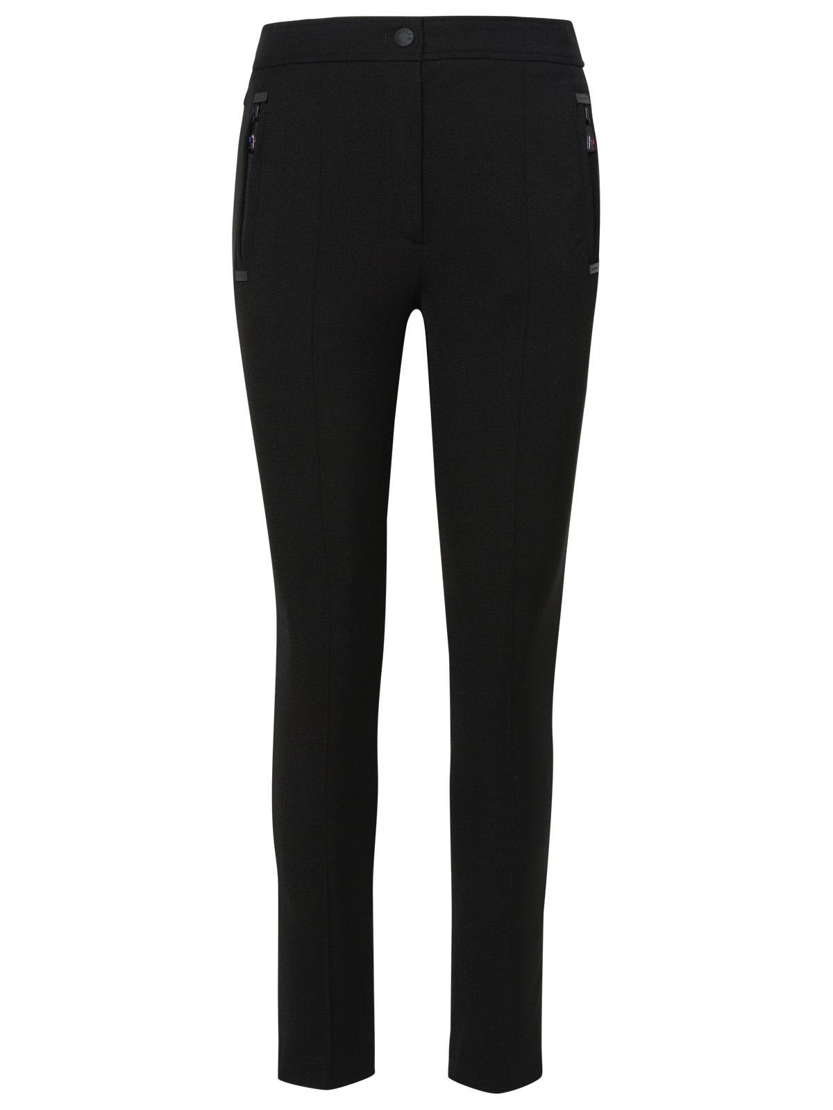 Shop Moncler Black Polyamide Blend Pants