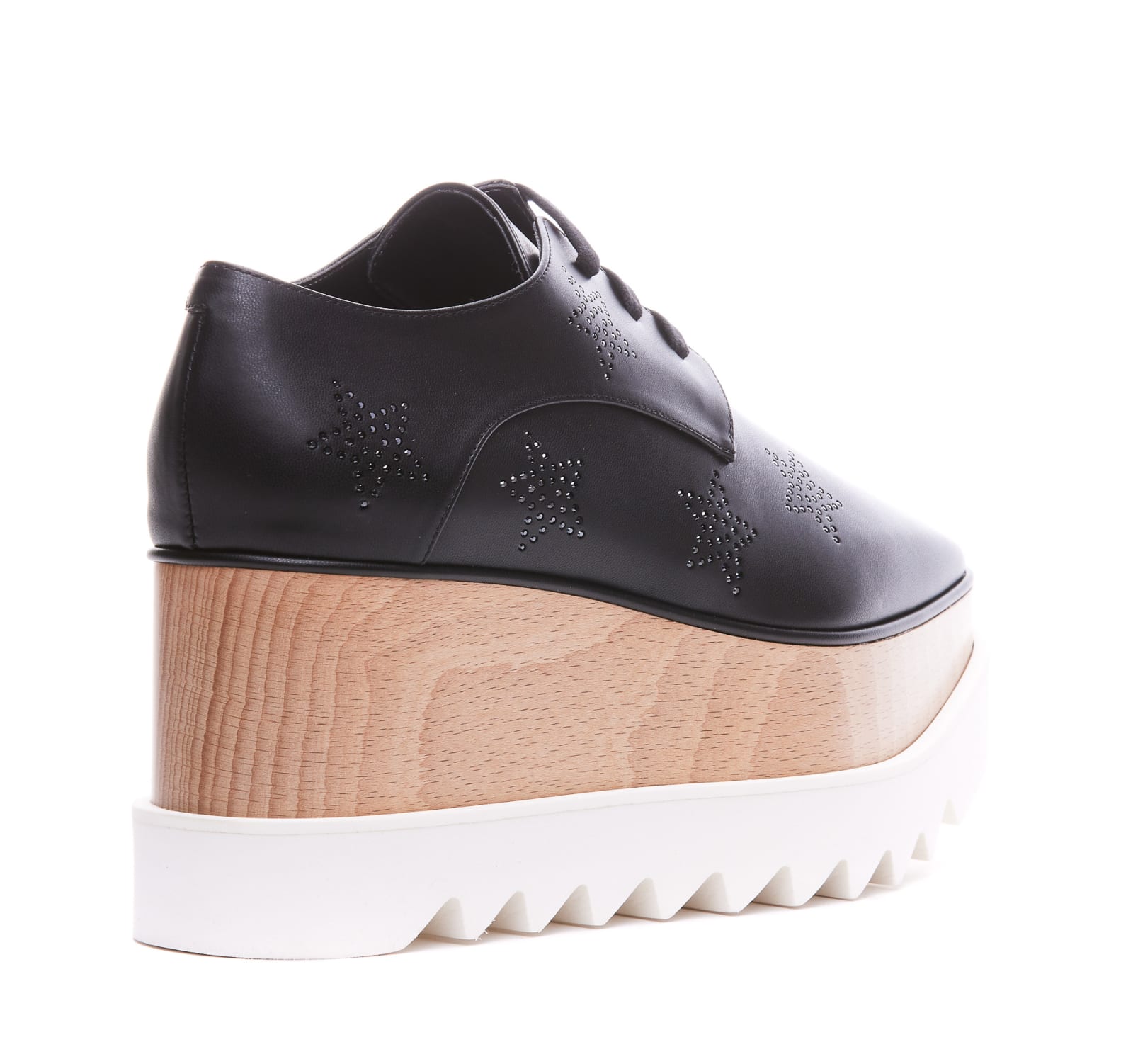 Shop Stella Mccartney Elyse Sneakers In Black/neutrals