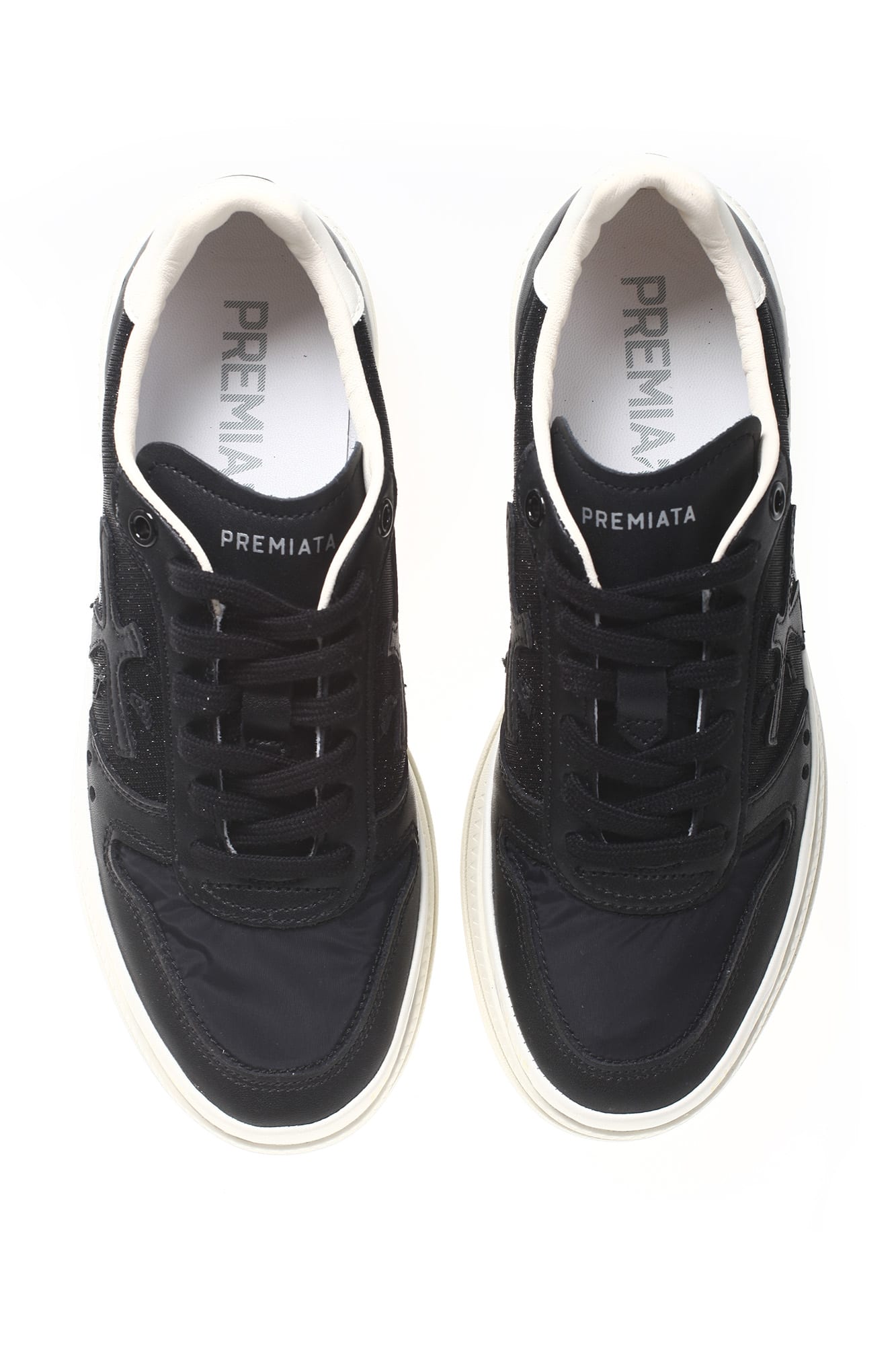 Shop Premiata Flat Shoes Black