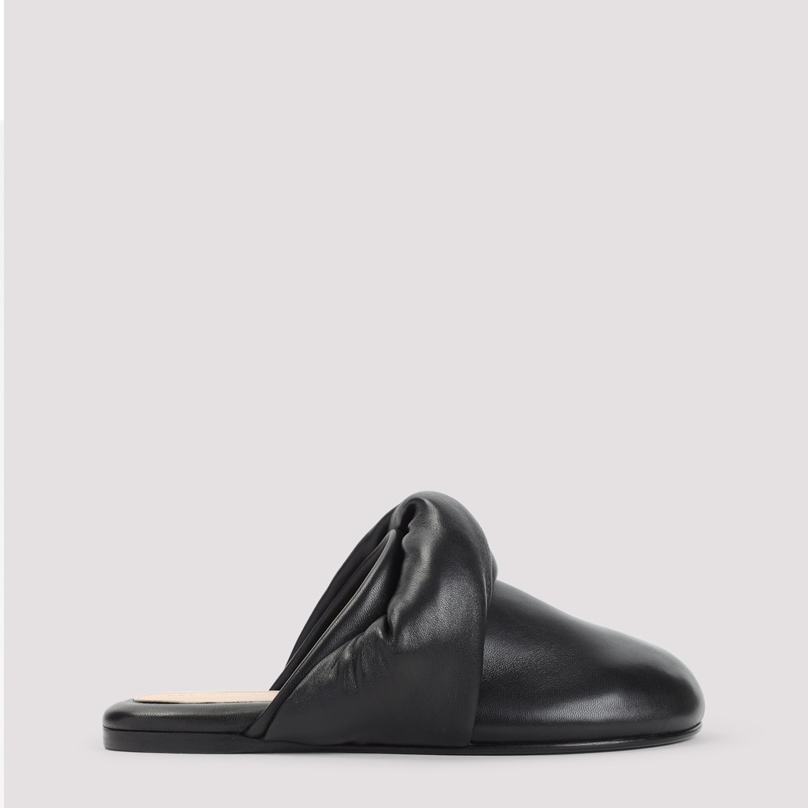 Carven Garnier Knotted Mules In Black