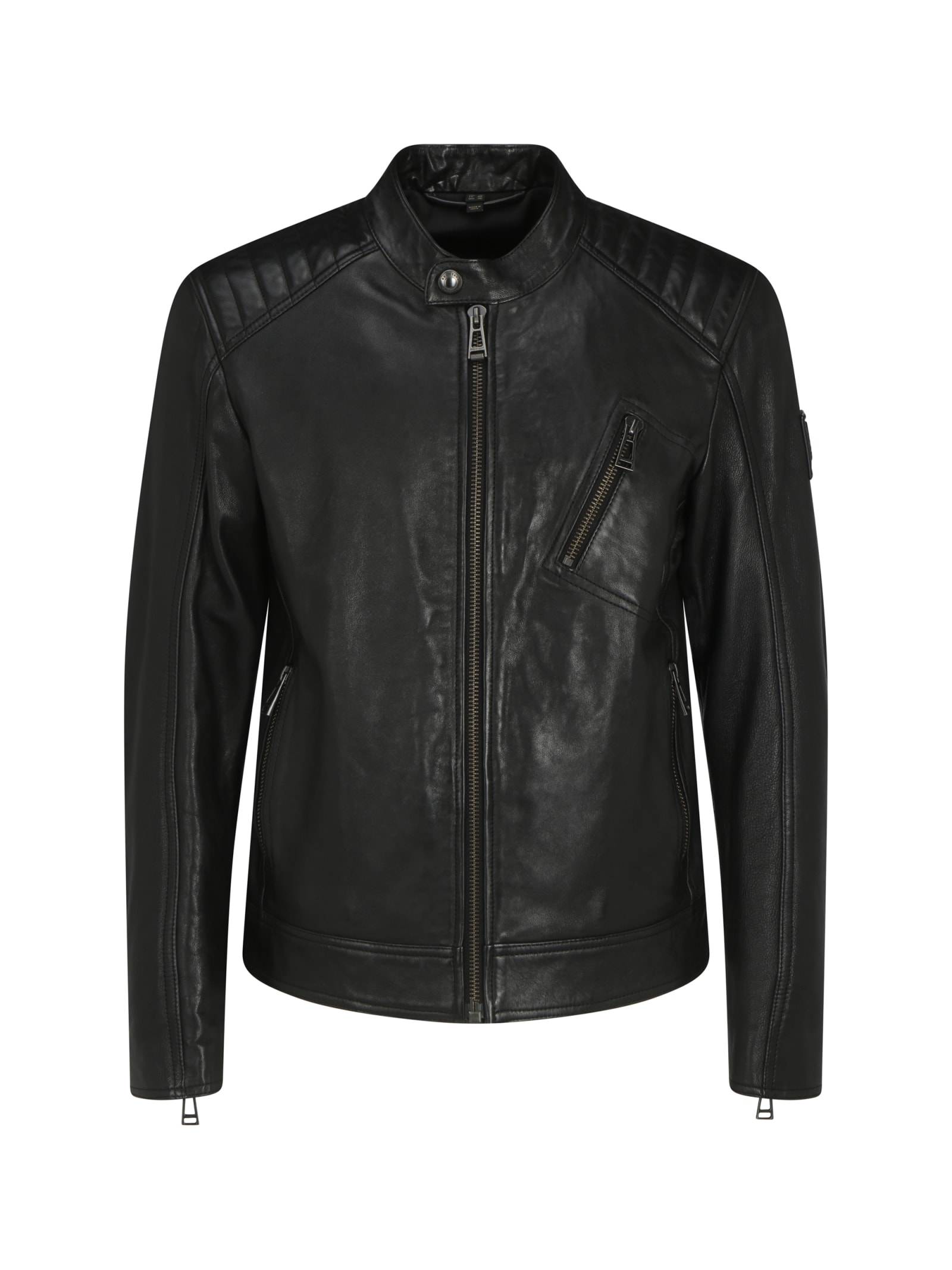 Lambskin V Racer Jacket