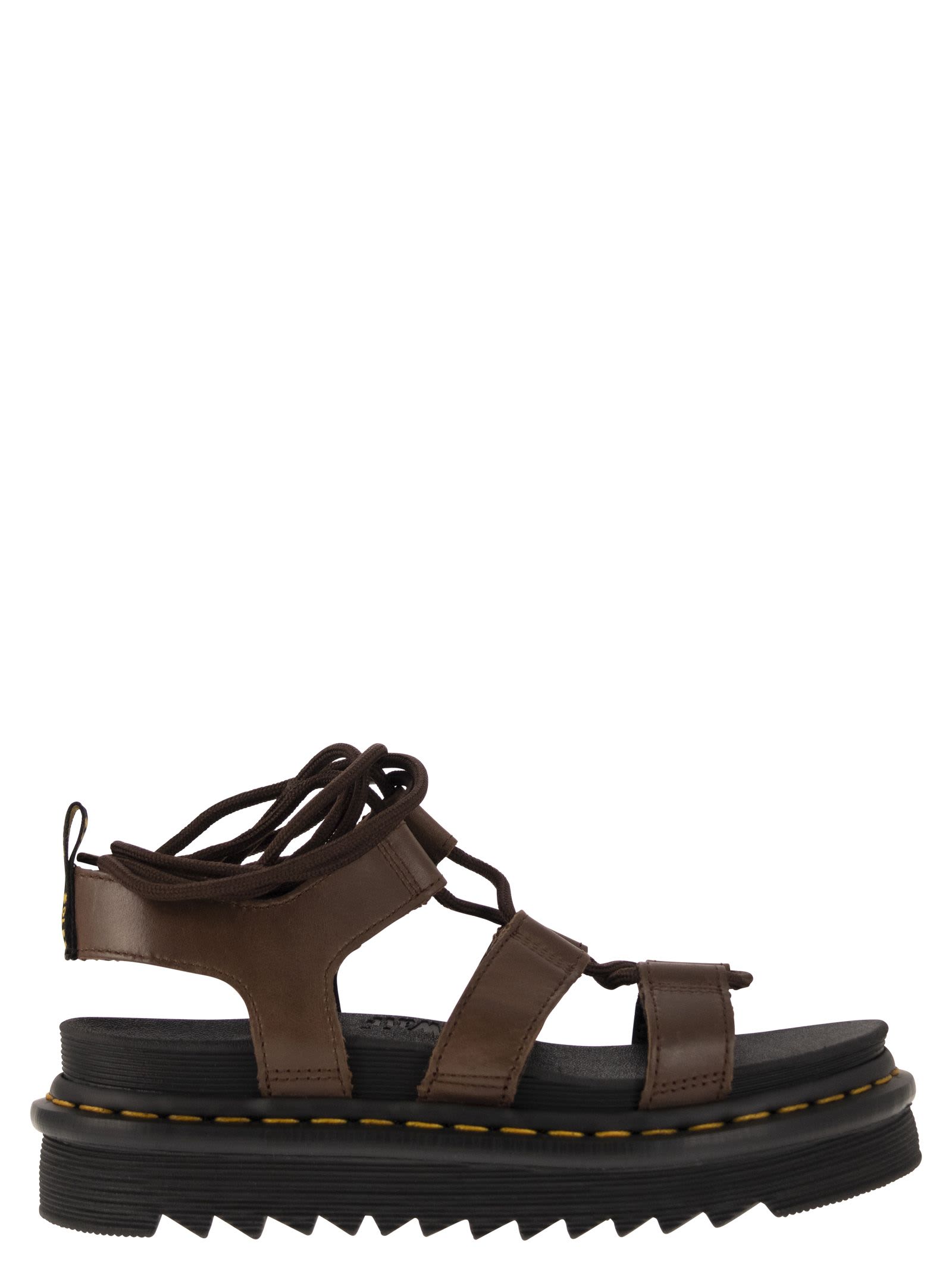 Shop Dr. Martens' Nartilla - Gladiator Sandals In Brown