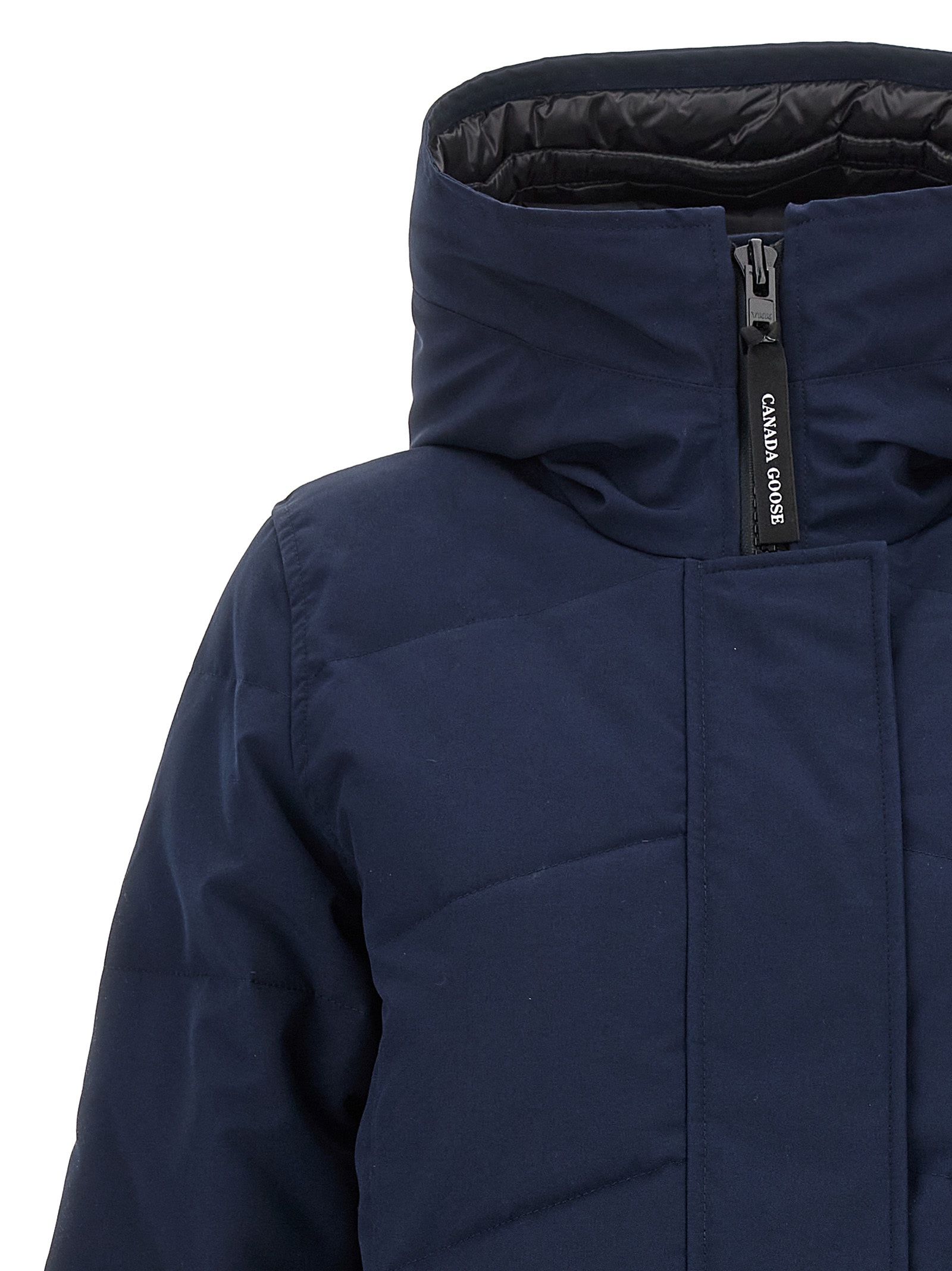 Shop Canada Goose Lorette Parka In Atlantic Navy