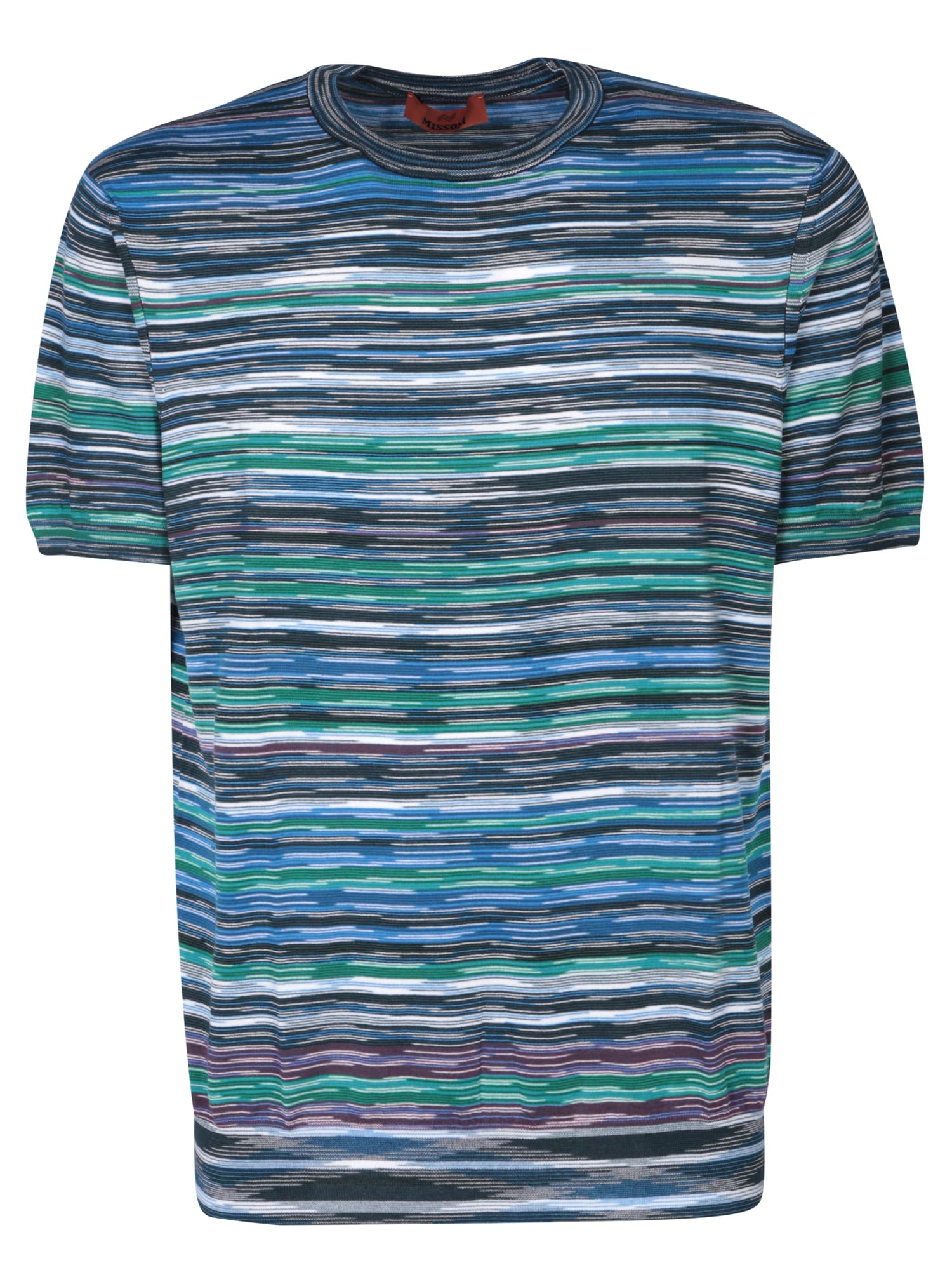 MISSONI STRIPED MULTICOLOR T-SHIRT