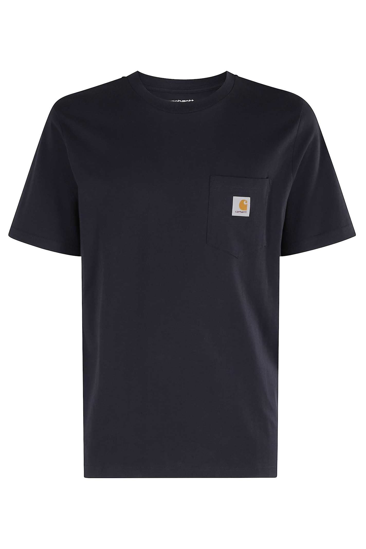 Carhartt Vintage  Pocket T Shirt Top In Washed Black, Men's At Urban Outfitters In Black