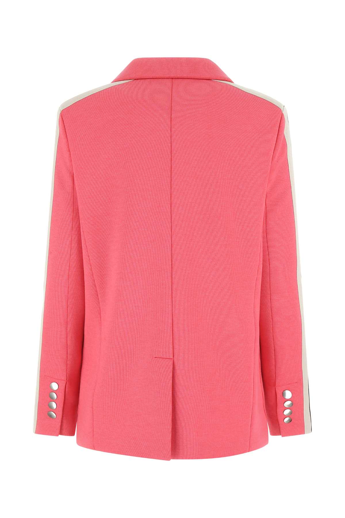 Shop Palm Angels Pink Cotton Blend Jacket In 3201
