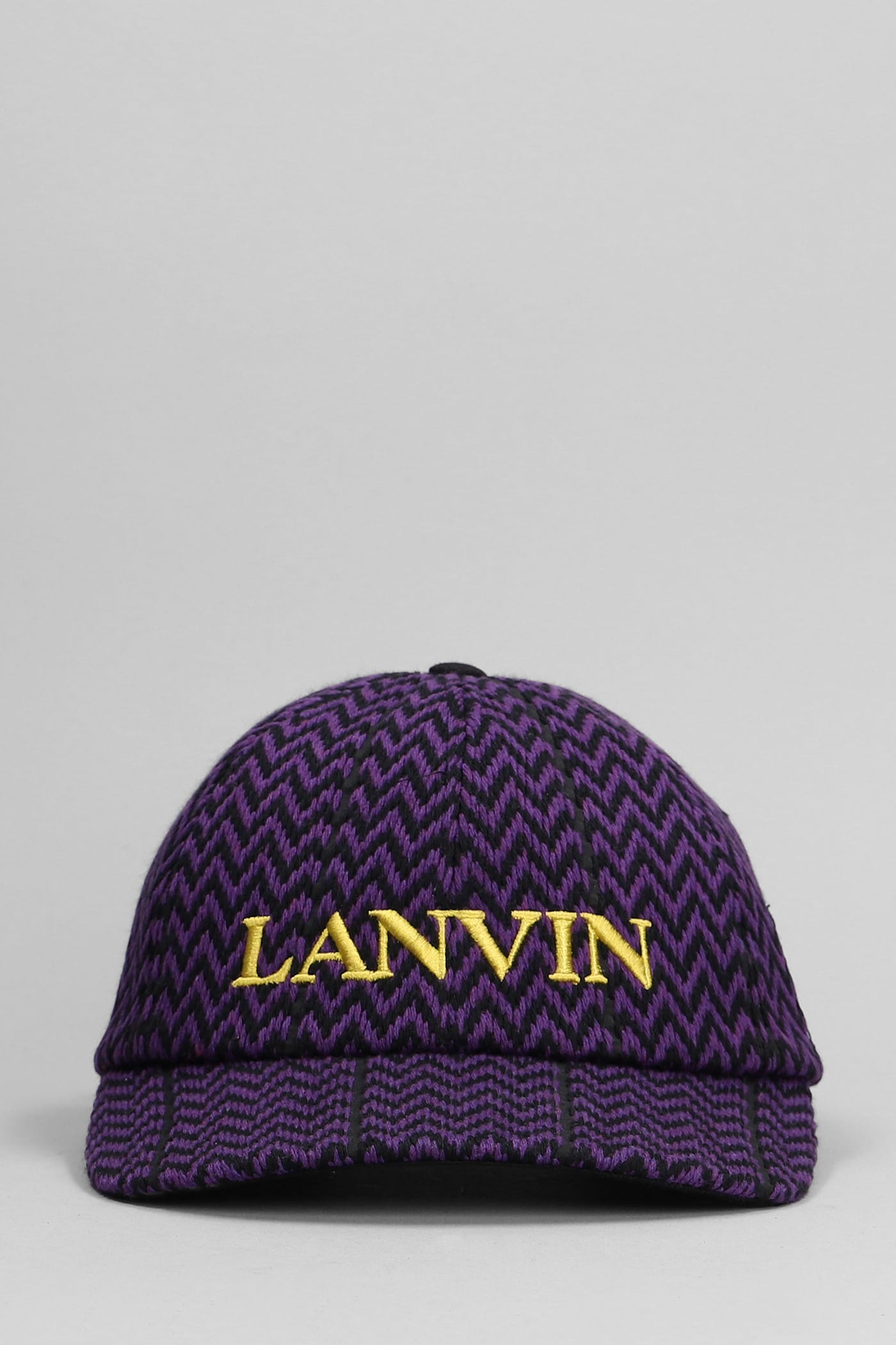 Shop Lanvin Hats In Black Cotton