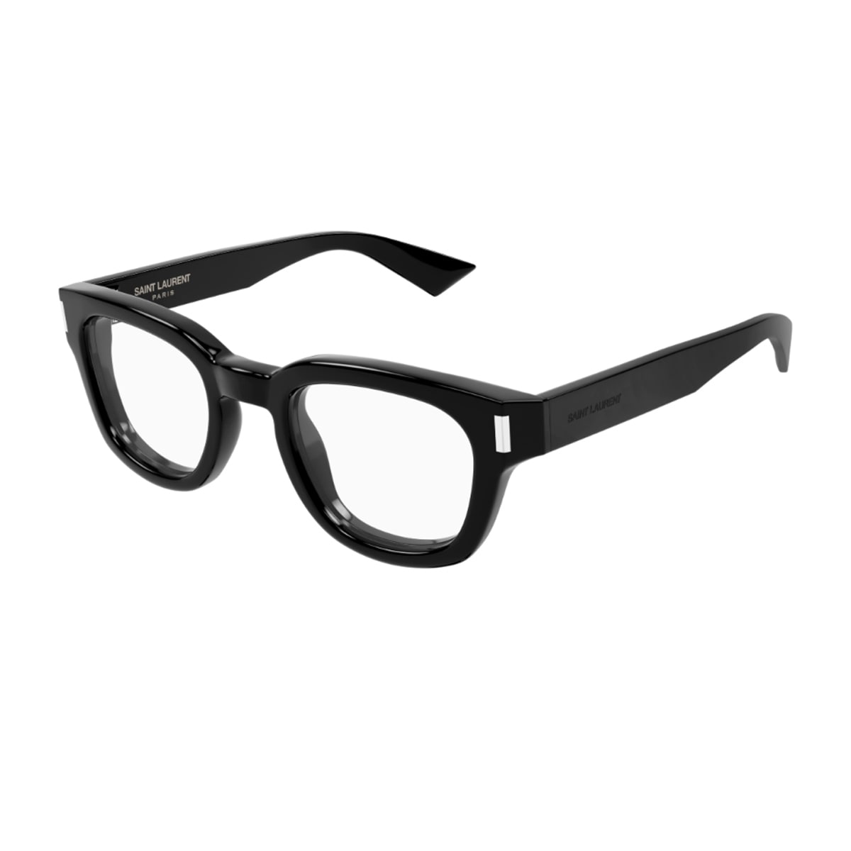 Saint Laurent Sl 838 Linea Corner Angle 001 Black Glasses In Black