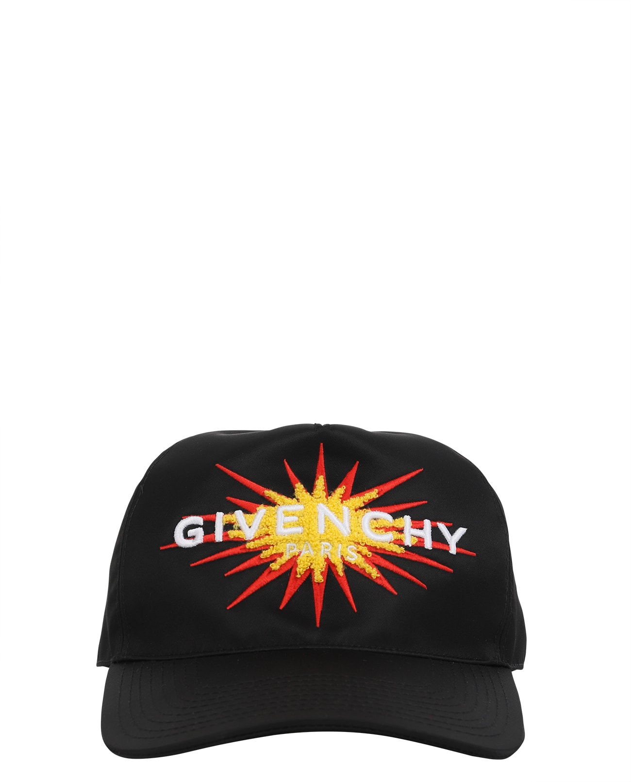 GIVENCHY BLACK CURVED CAP,11296378