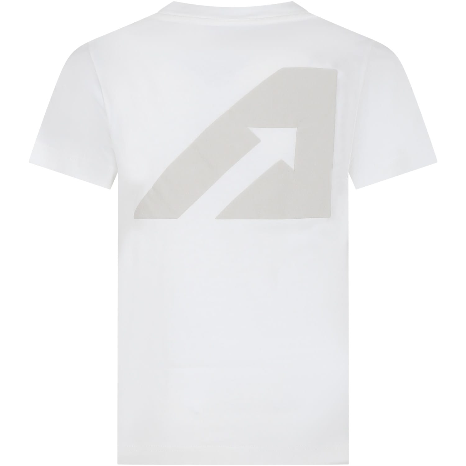 Shop Autry White T-shirt For Kids With Logo