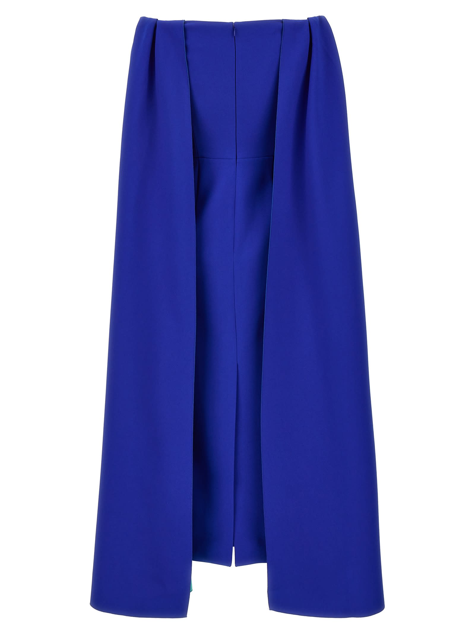 Shop Roksanda Guiomar Dress In Blue