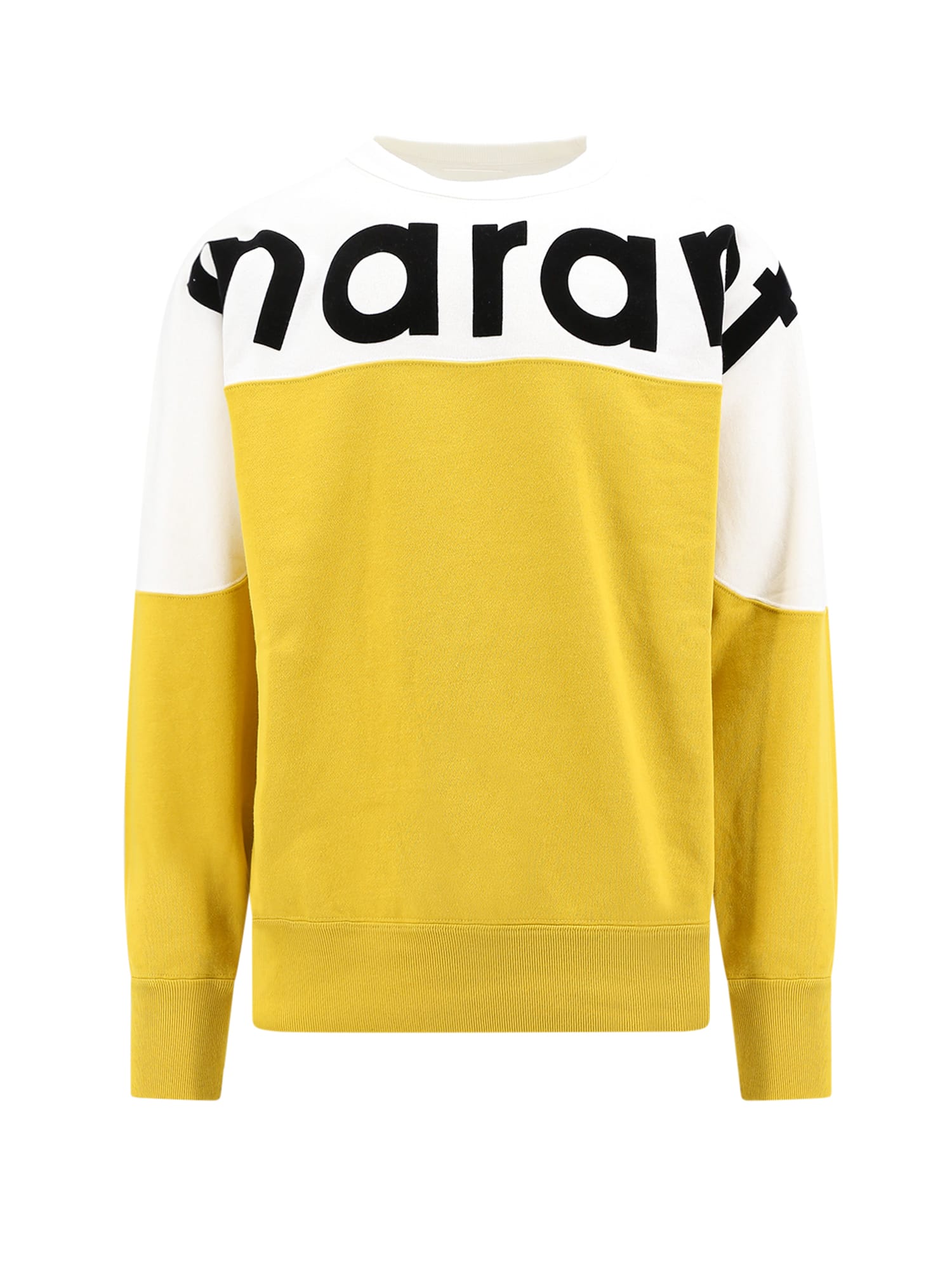 Shop Isabel Marant Howley Sweatshirt In Yellow