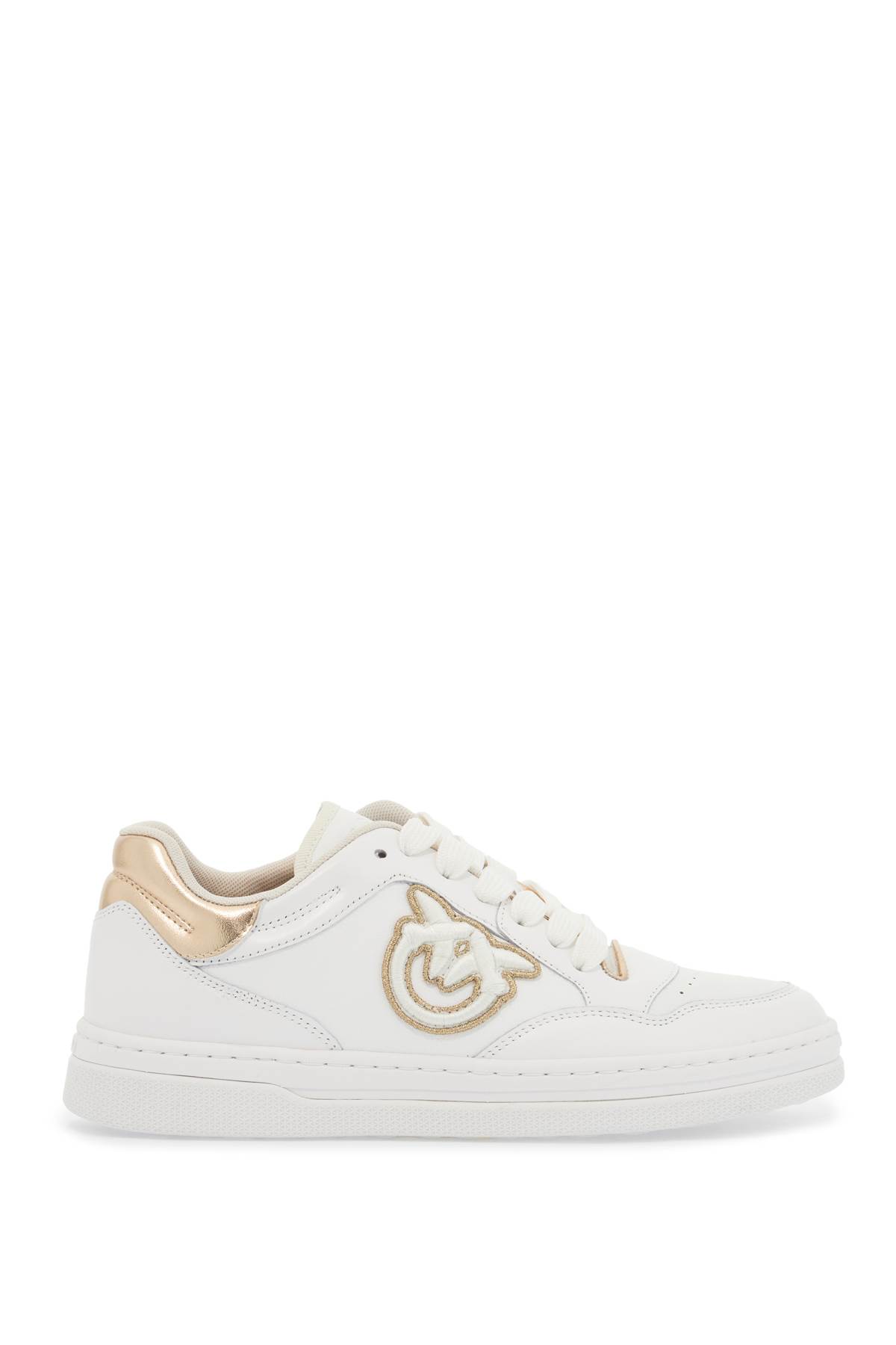 White And Gold Sneakers