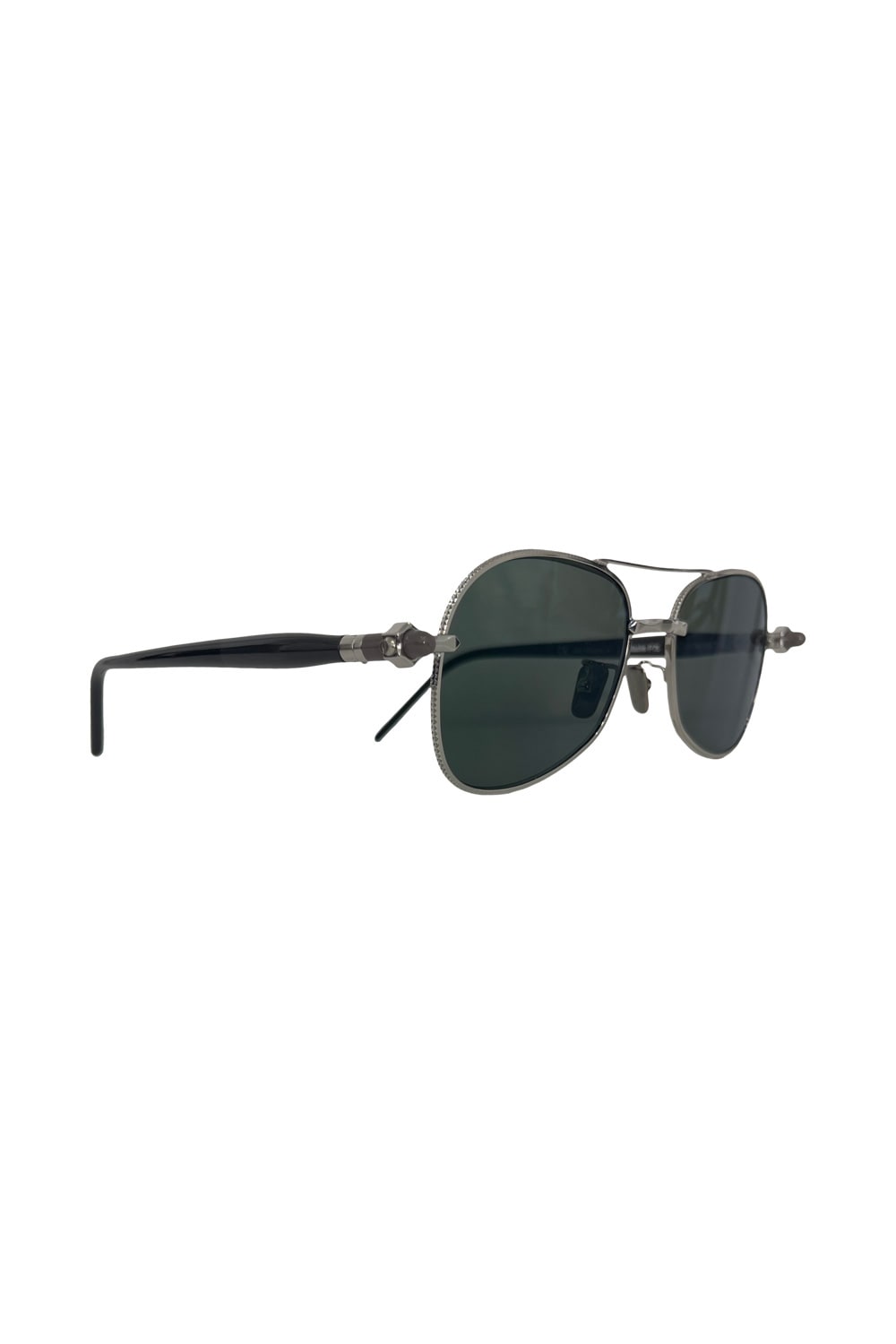 Kuboraum Mask P75 Sgg In Silver/ Green Lens