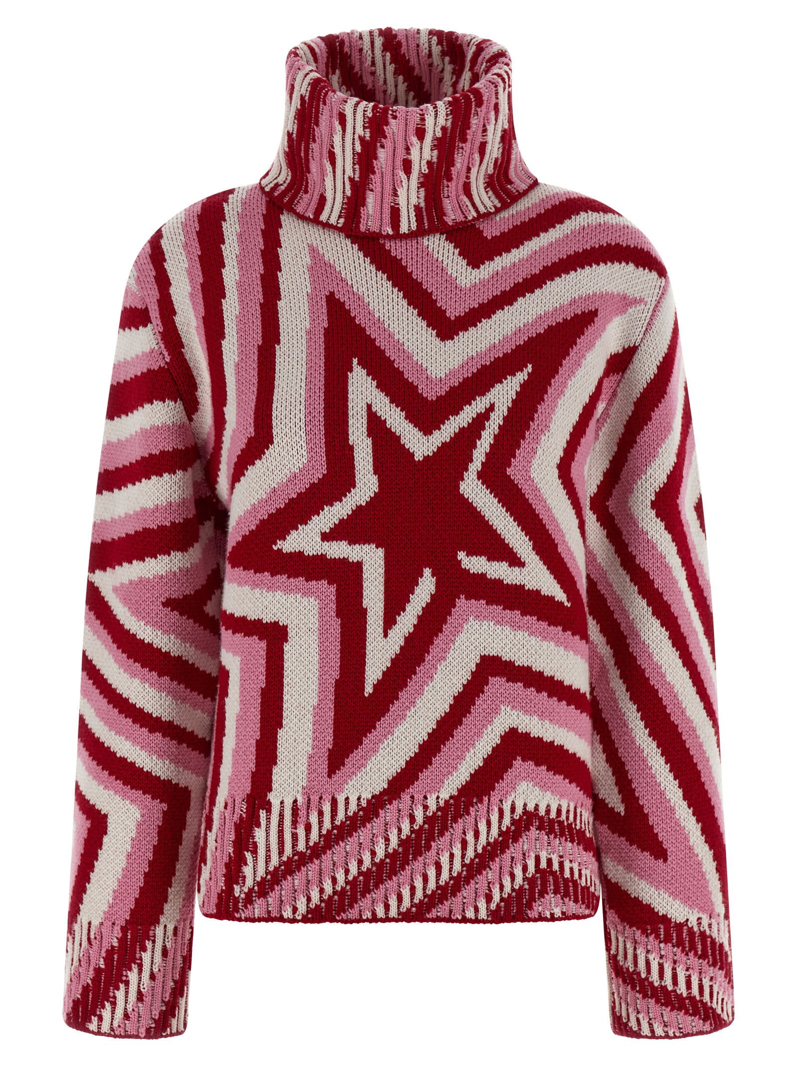 Perfect Moment Mia Turtleneck Sweater In Multi