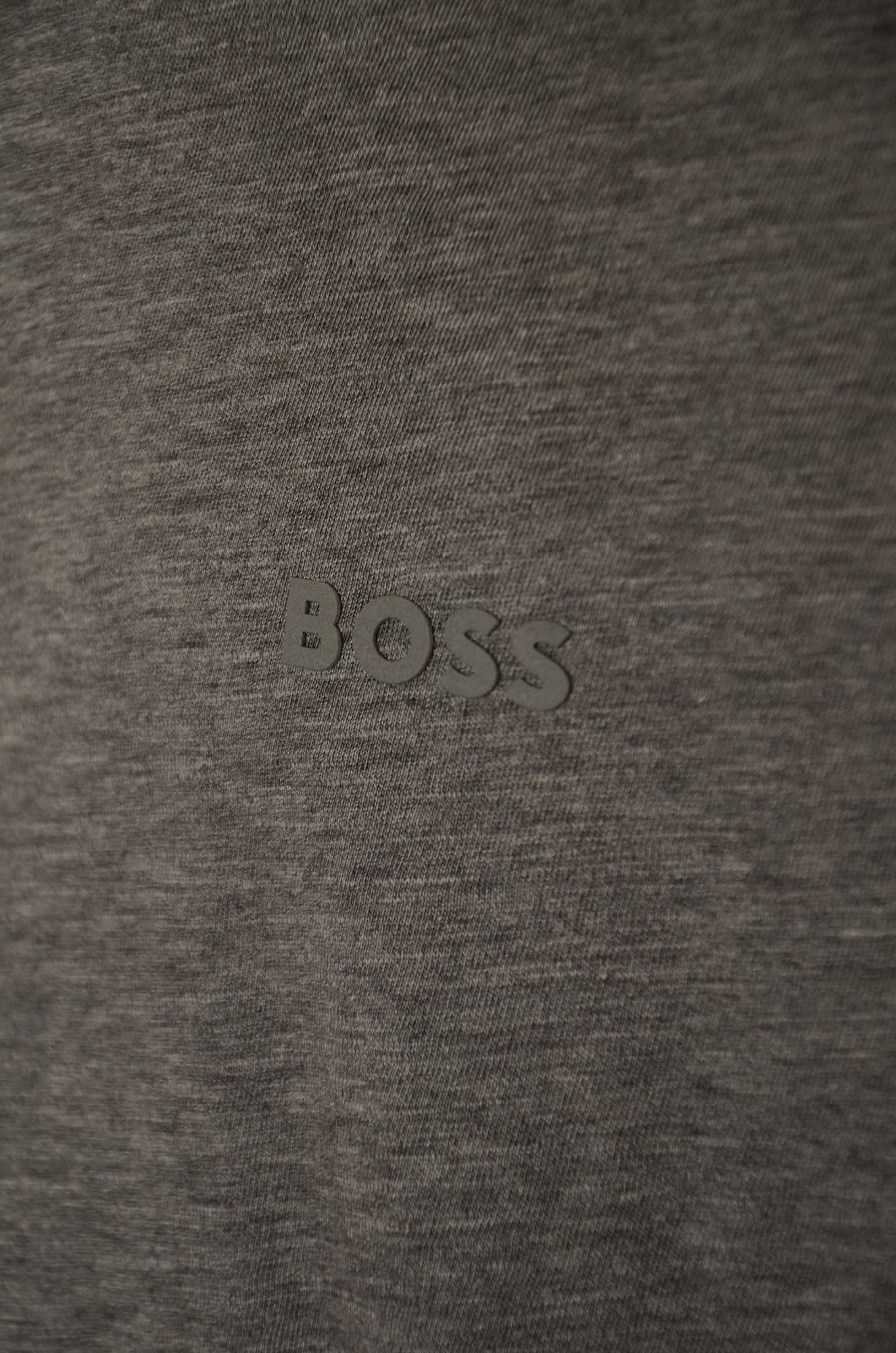 Shop Hugo Boss Round Neck Classic T-shirt In Light Pastel Grey