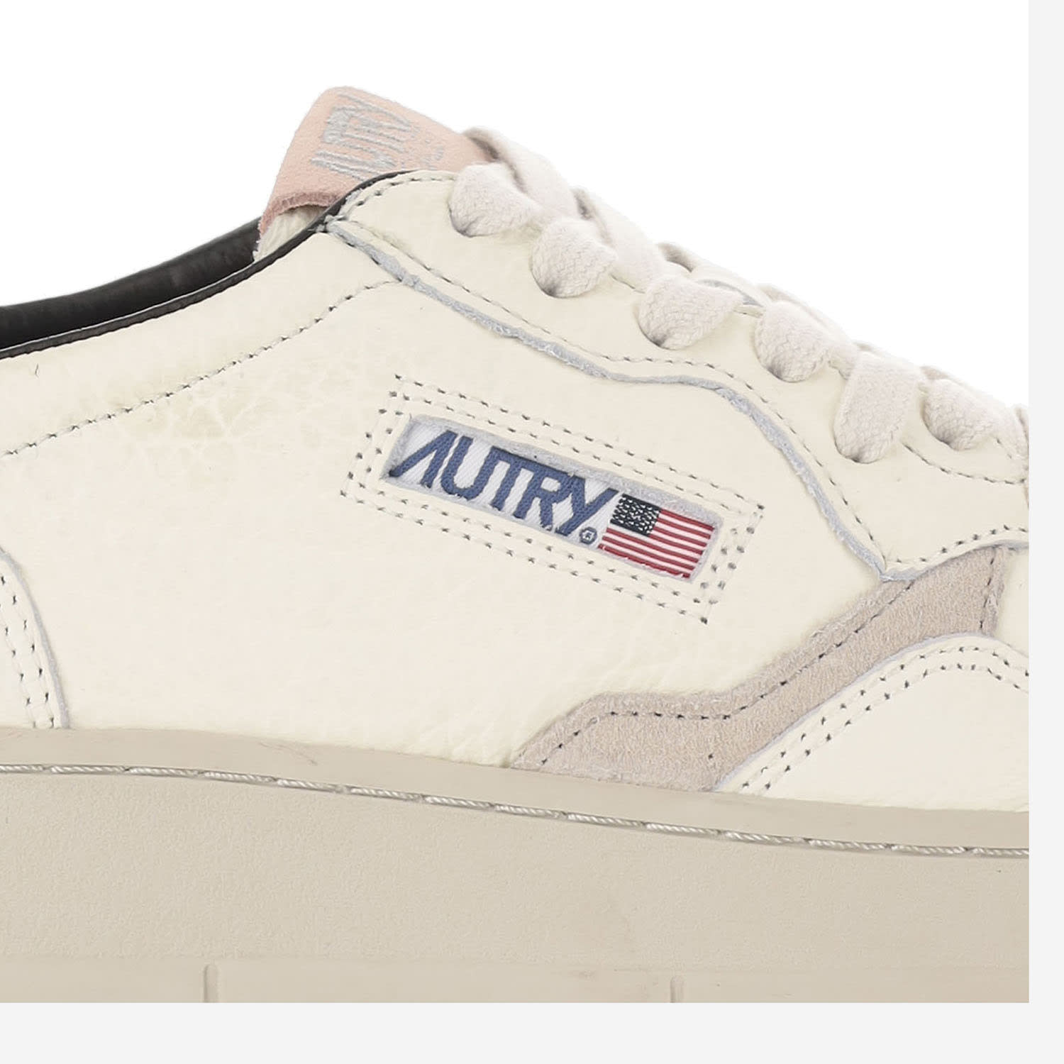 Shop Autry Medalist Low Leather Sneakers