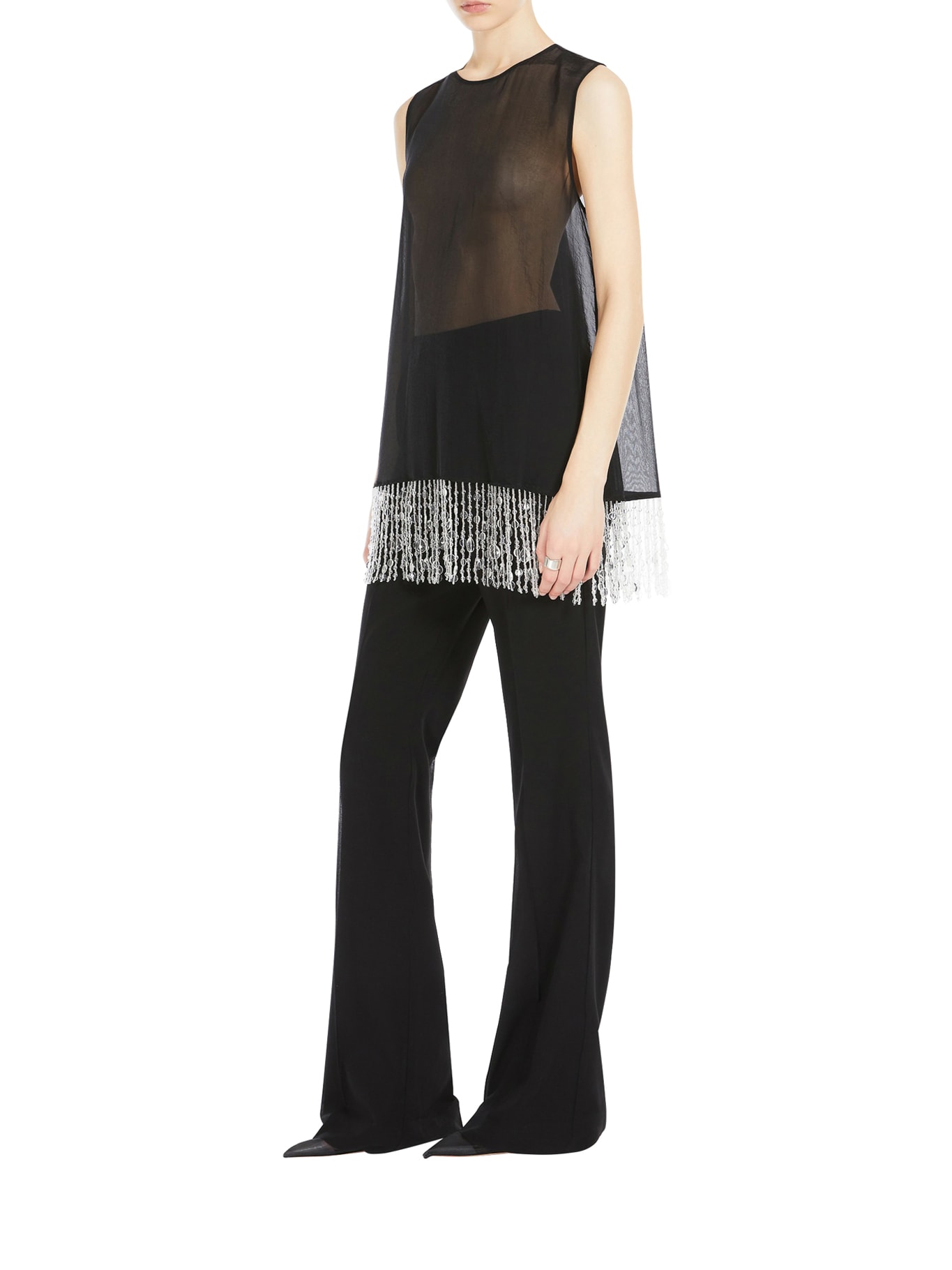 Sportmax Slim Fit Flare Pants