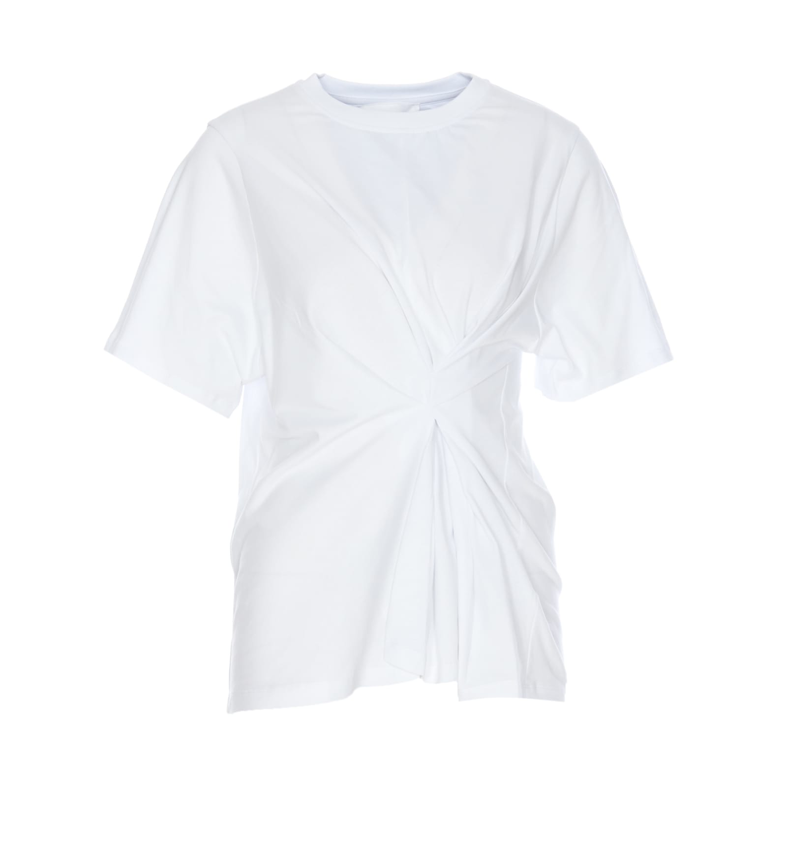 Victoria Beckham Body Twist T-shirt In White