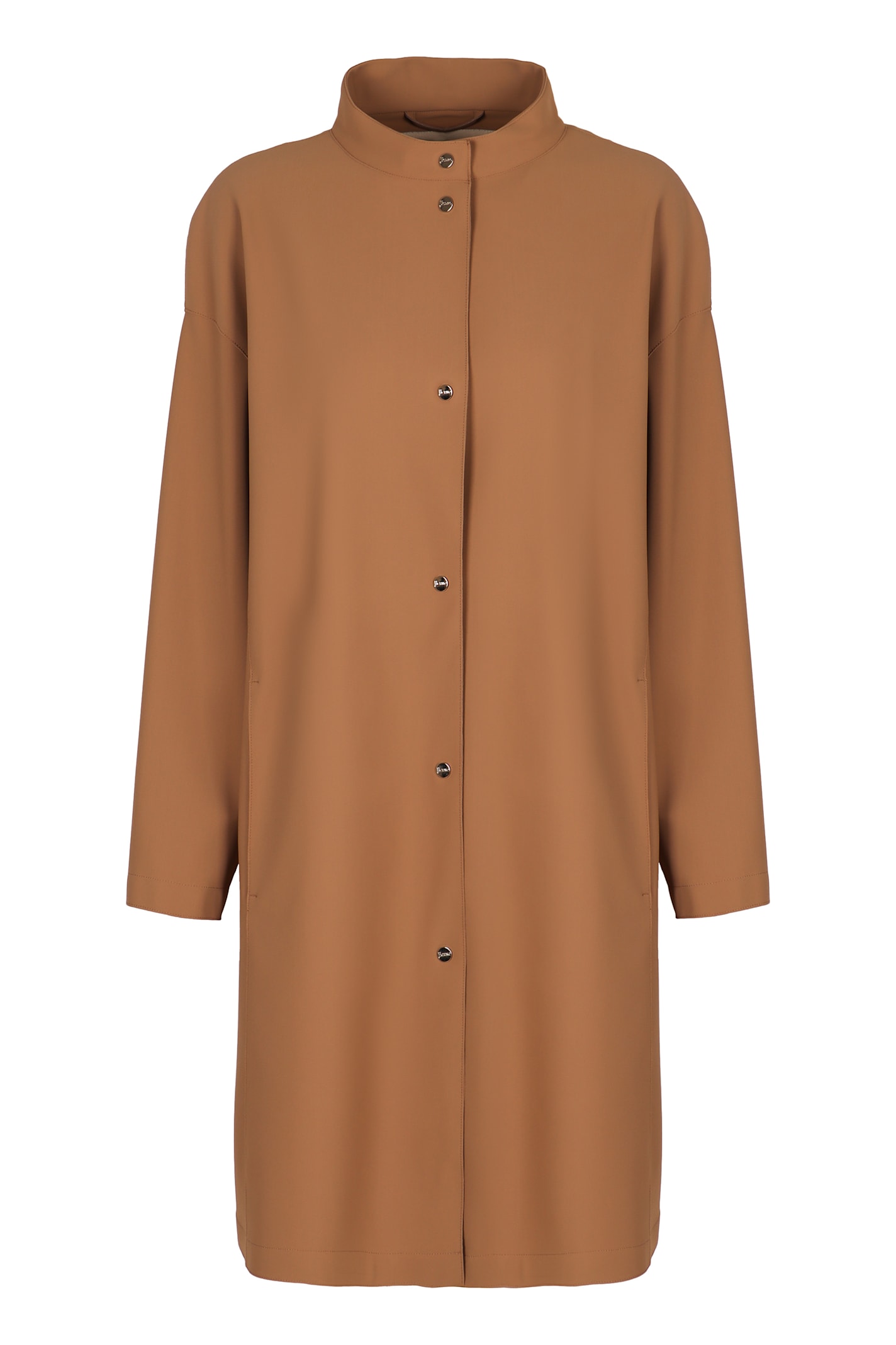 Herno Women's Techno Fabric Jacket In Camel