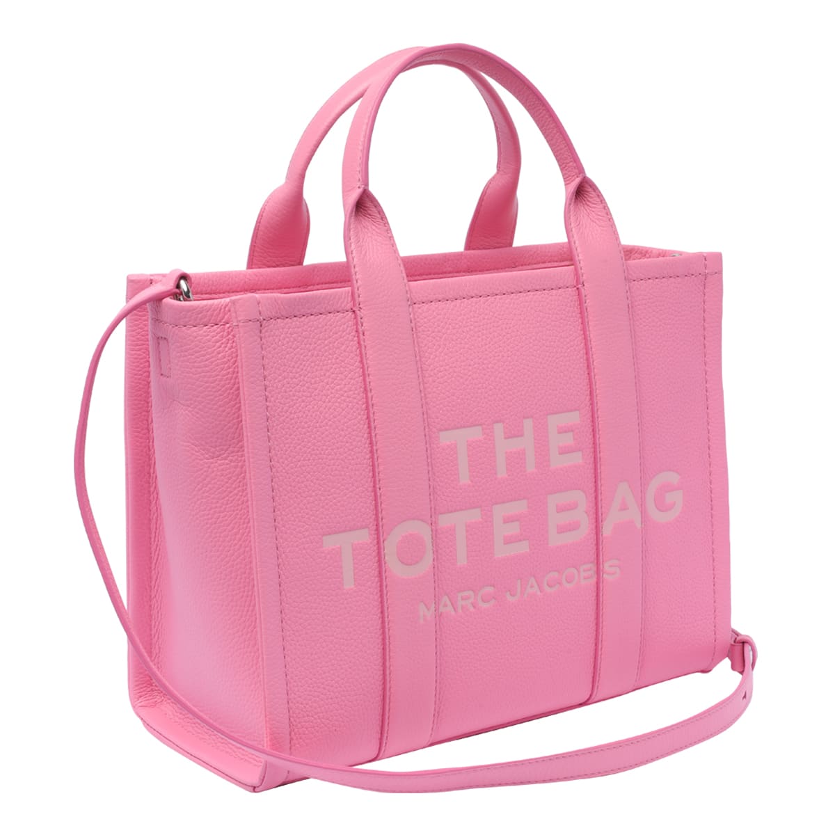 Shop Marc Jacobs The Medium Tote Bag In Petal Pink