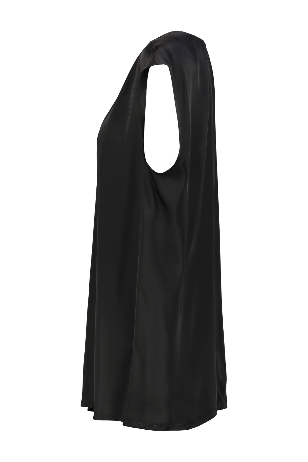 Rick Owens Black Hollywood Dylan T-shirt In Black